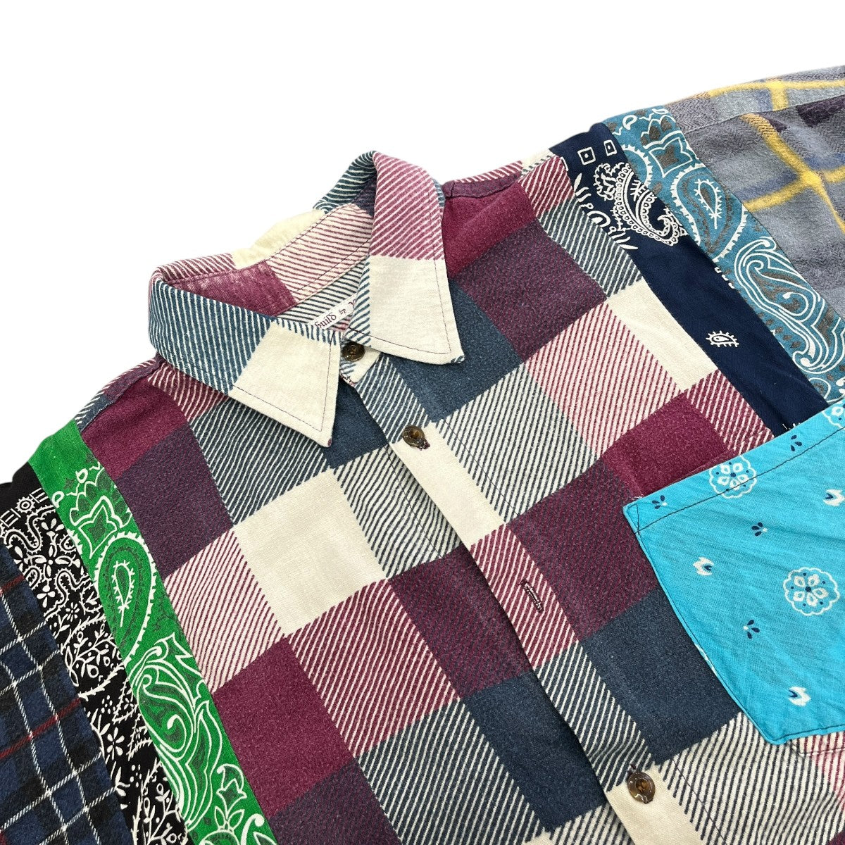Flannel Shirt 7Cut Wide ShtレギュラーカラーシャツGL404