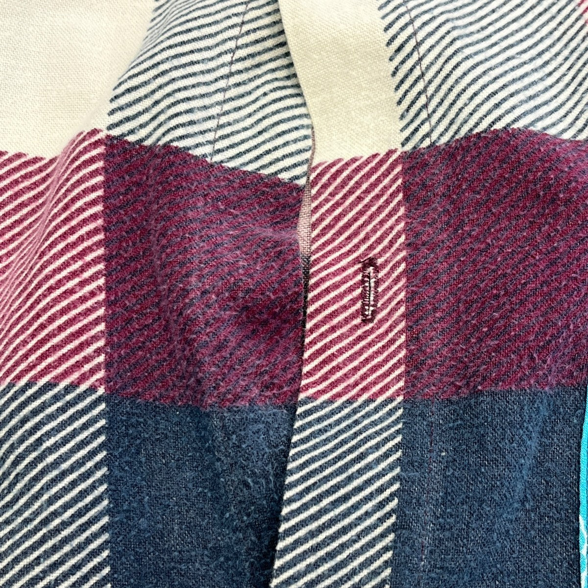 Flannel Shirt 7Cut Wide ShtレギュラーカラーシャツGL404
