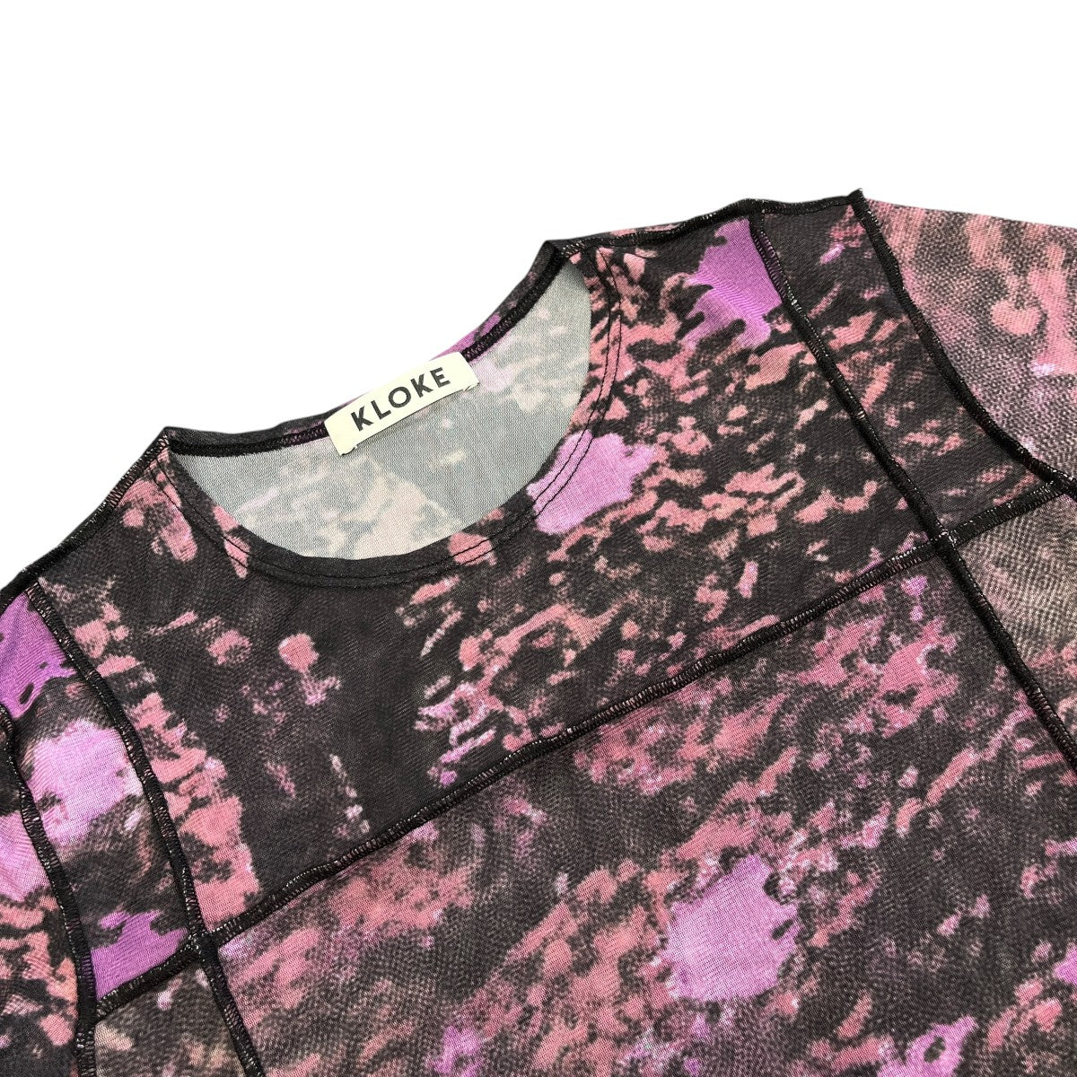 KLOKE Inlet Stretch Topシアーカットソー 古着・中古-3枚目のアイテム画像
