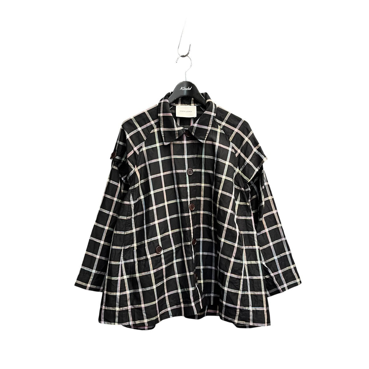 26SSチェックジャケットSS26STUD-F613