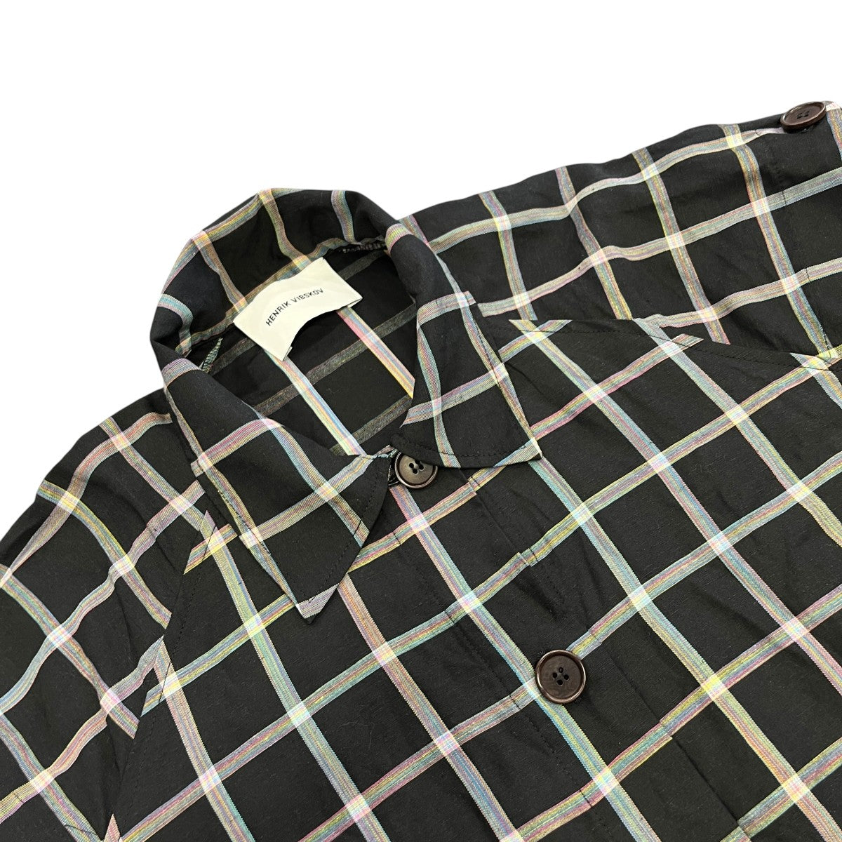 26SSチェックジャケットSS26STUD-F613
