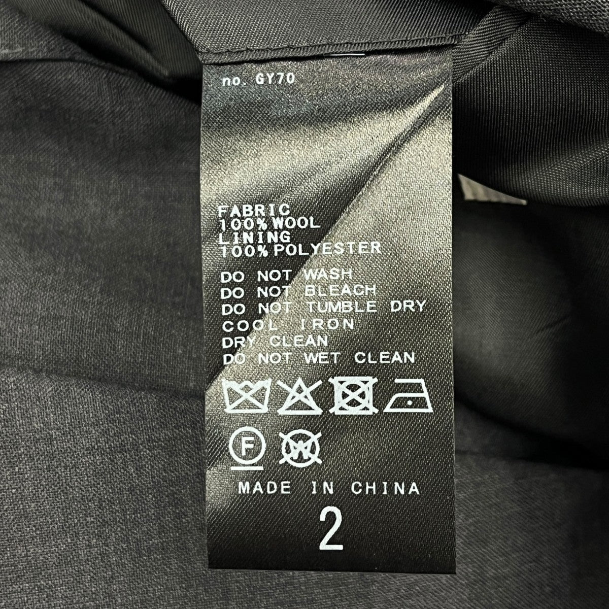 26SSWOOL SINGLE JKウールテーラードジャケット26010053800610