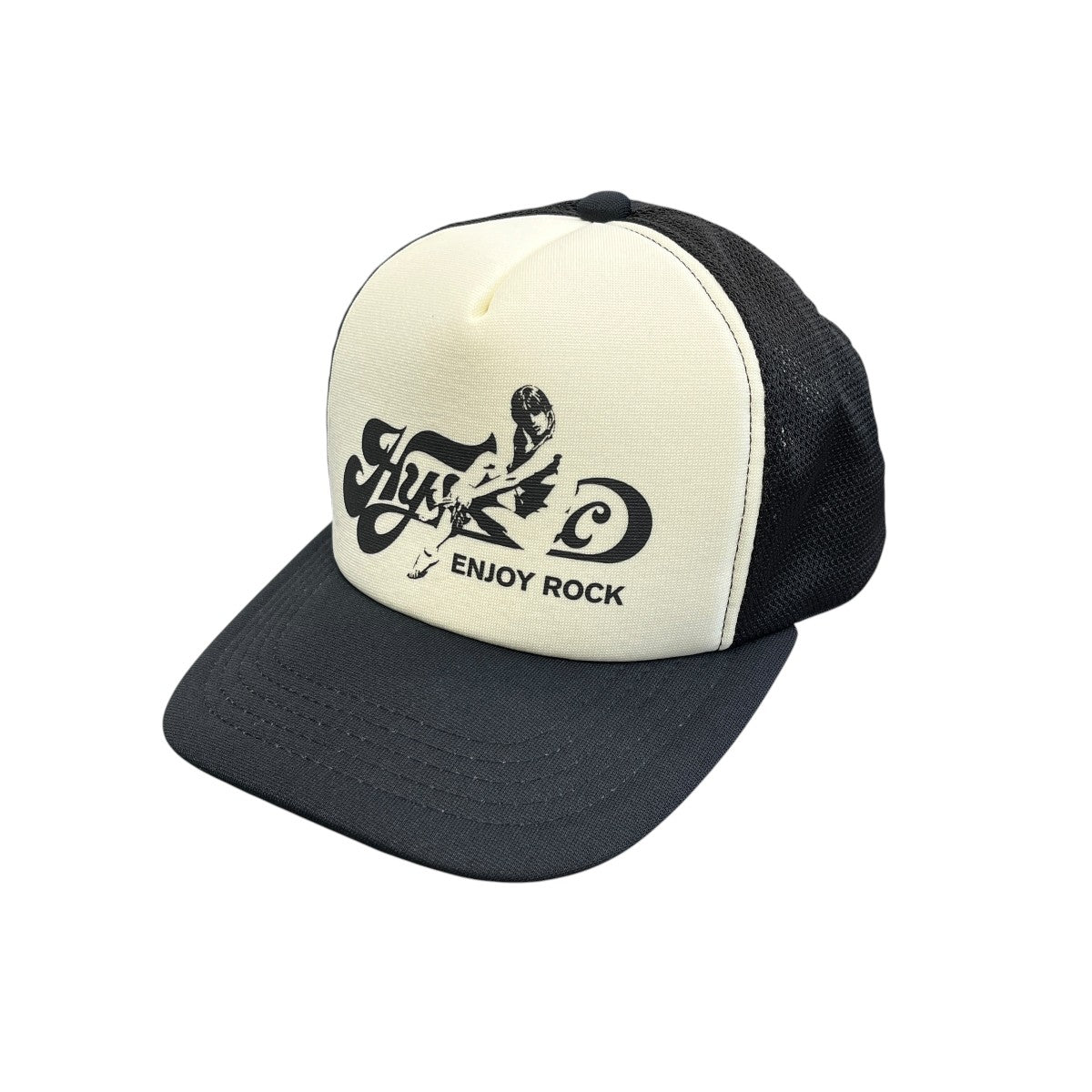 Hysteric Glamour ENJOY ROCK メッシュキャップ 02261QH03 古着・中古-1枚目のアイテム画像