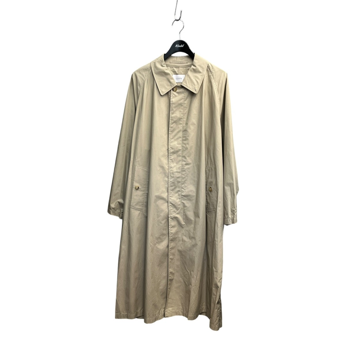 スビンコットン タイプライター バルマカンコートステンカラーコートCOLM-109