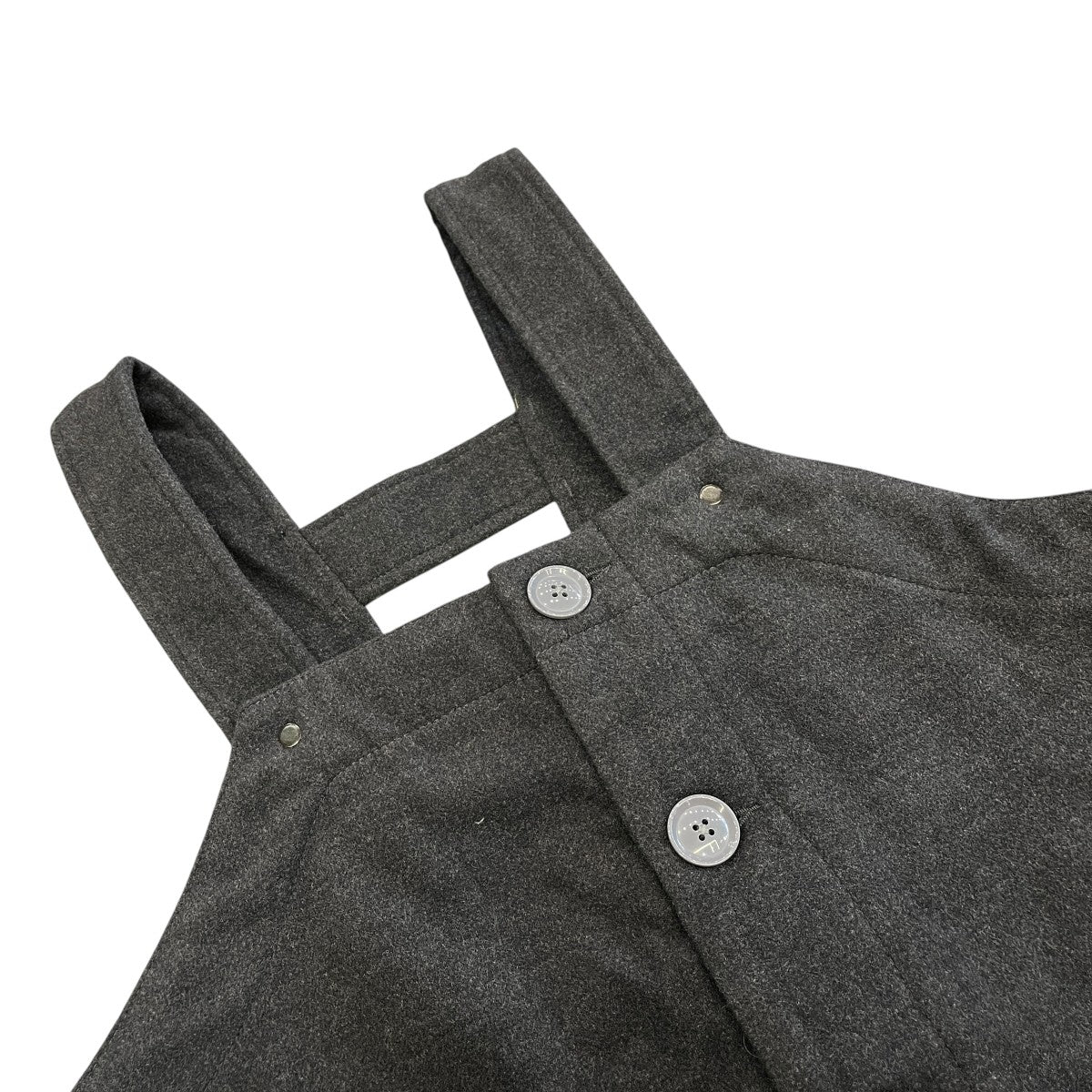 Overalls - Polyester Fake Meltonオーバーオール