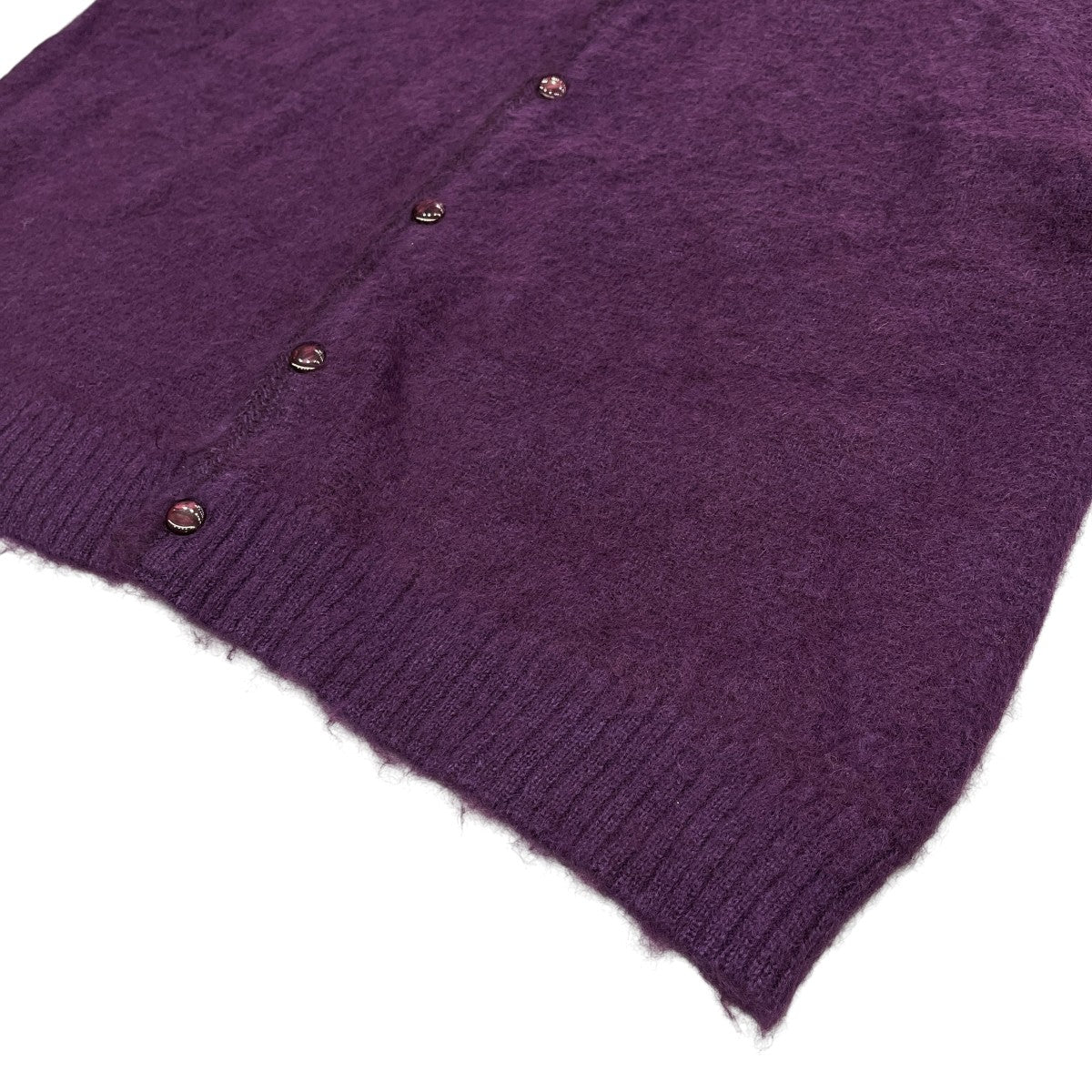 Needles Mohair Long Cardigan SolidVネックロングカーディガンJO260 古着・中古-5枚目のアイテム画像