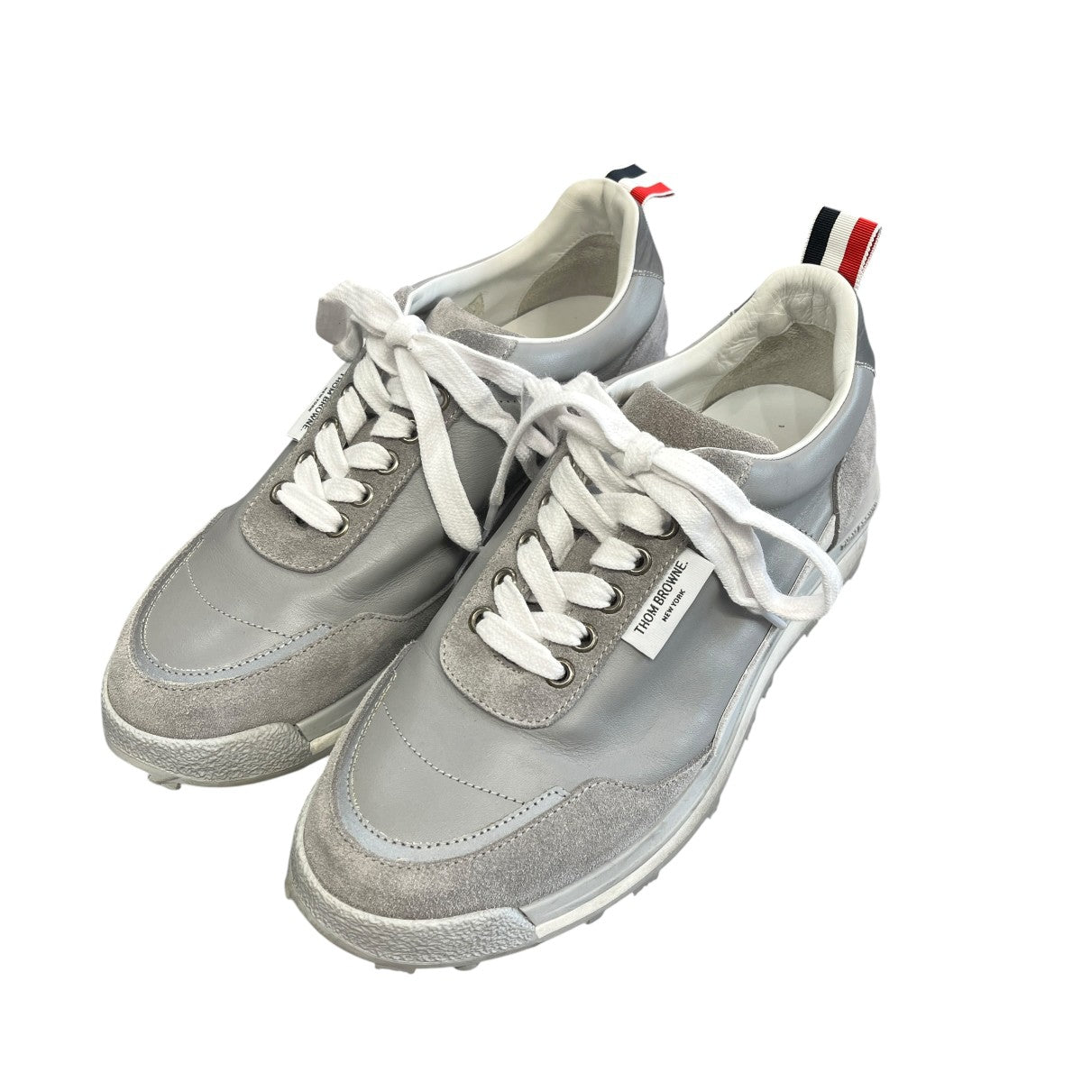 Thom Browne エコナイロン アルムナイ トレーナースニーカーMFD271B-05584-B52S 古着・中古-1枚目のアイテム画像