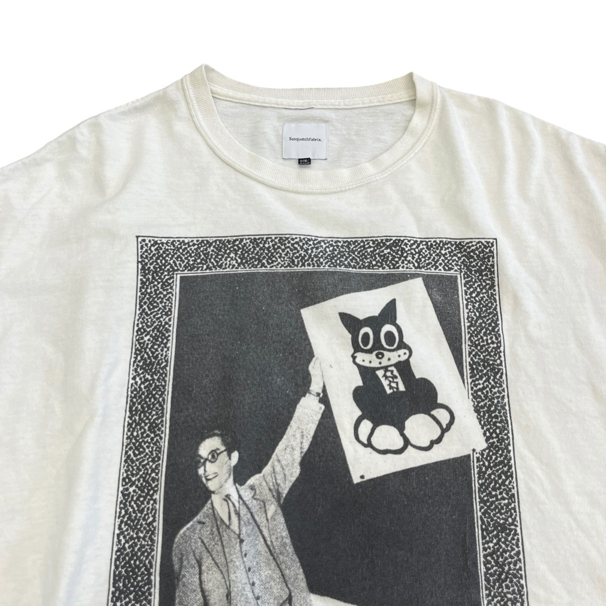 のらくろ半袖プリントTシャツ