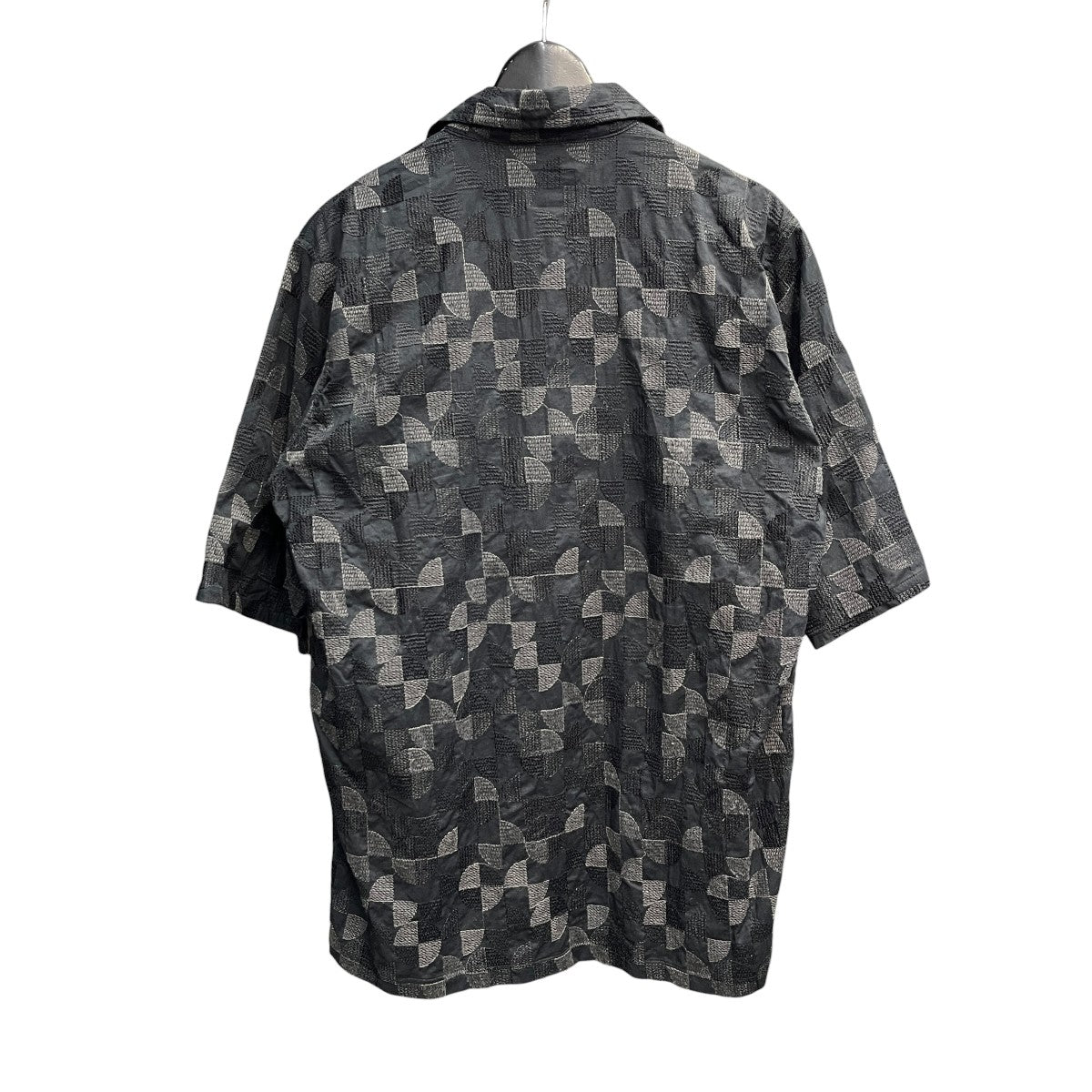 Cabana Shirt-Circle Emb半袖シャツIN167