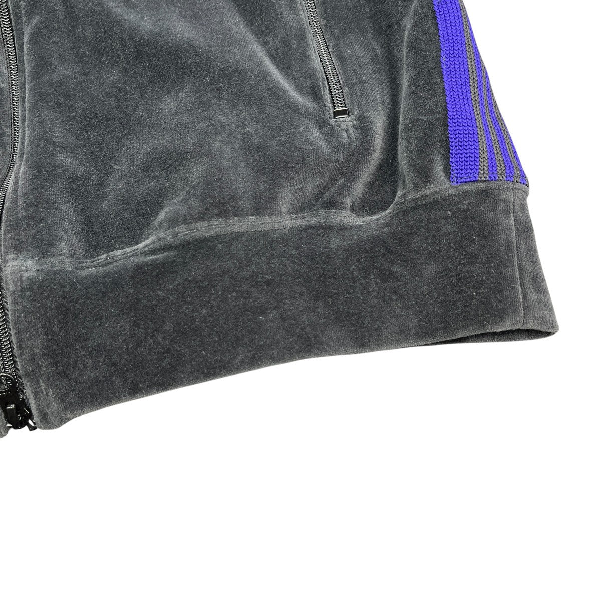 Rib Collar Track Jacket - C Pe Velourベロア長袖トラックジャケットFK197