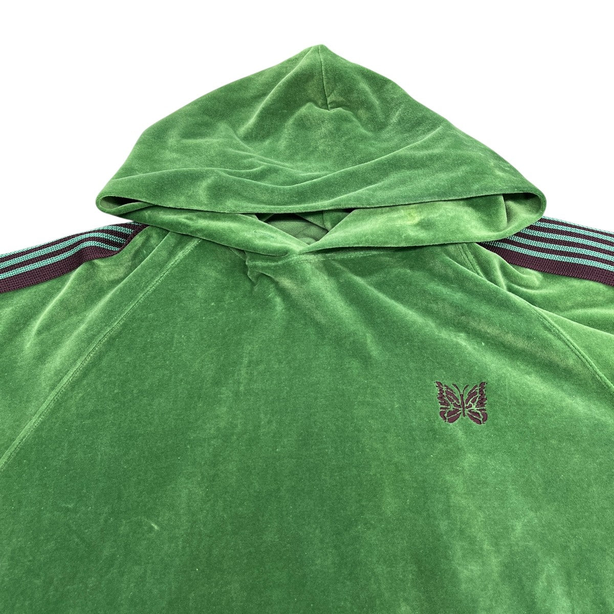 Track Hoody - C Pe Velourベロア長袖フーディーIN186