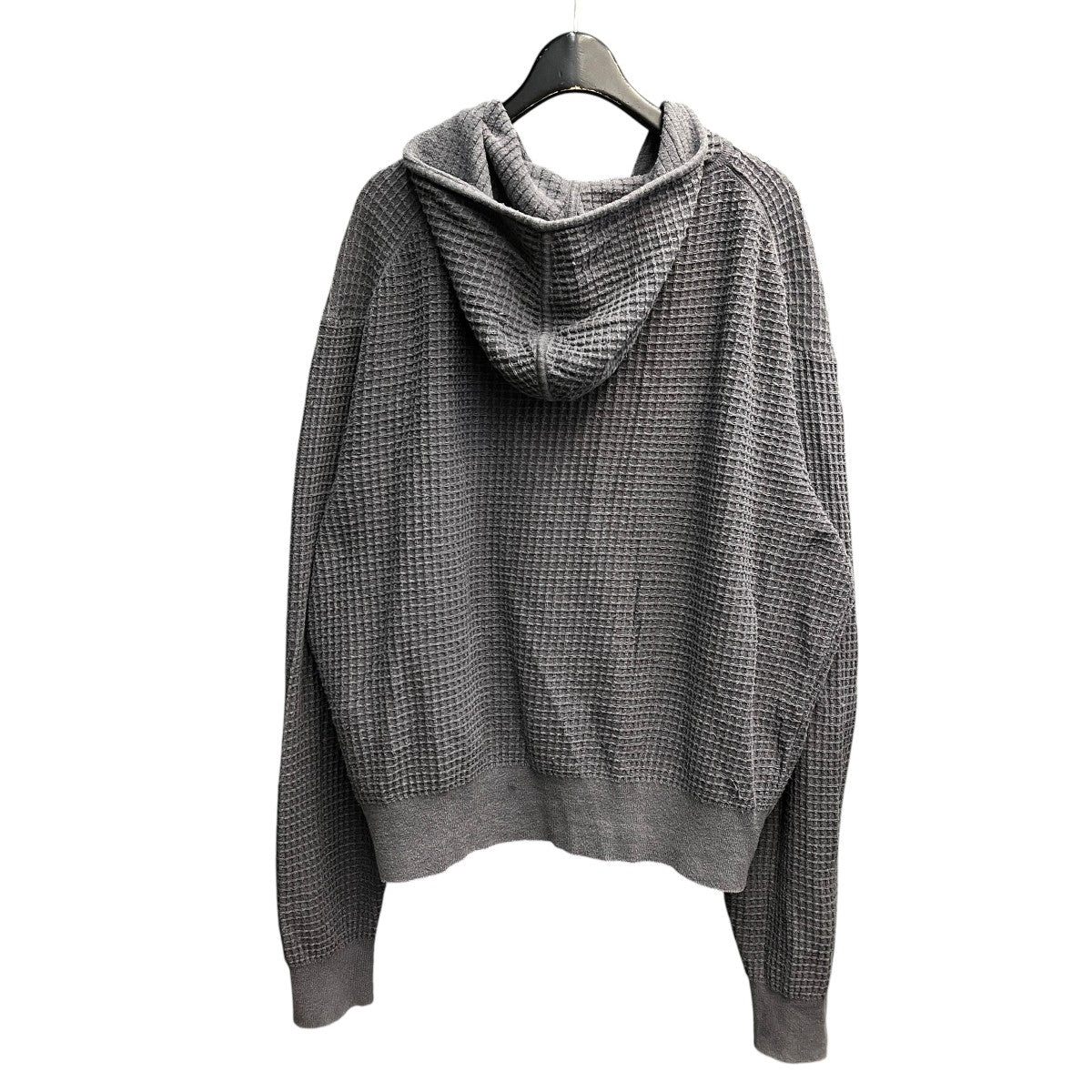 Waffle Cotton Hooded Zip Up長袖ジップパーカーCXG2KT08K