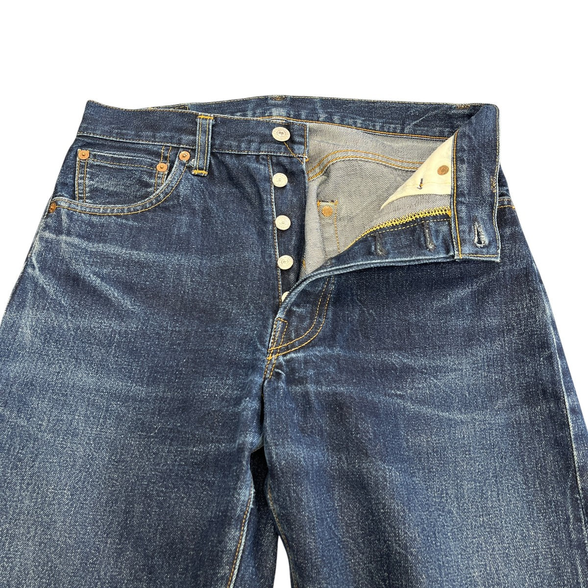 501XX ボタン裏555ストレートデニムパンツ