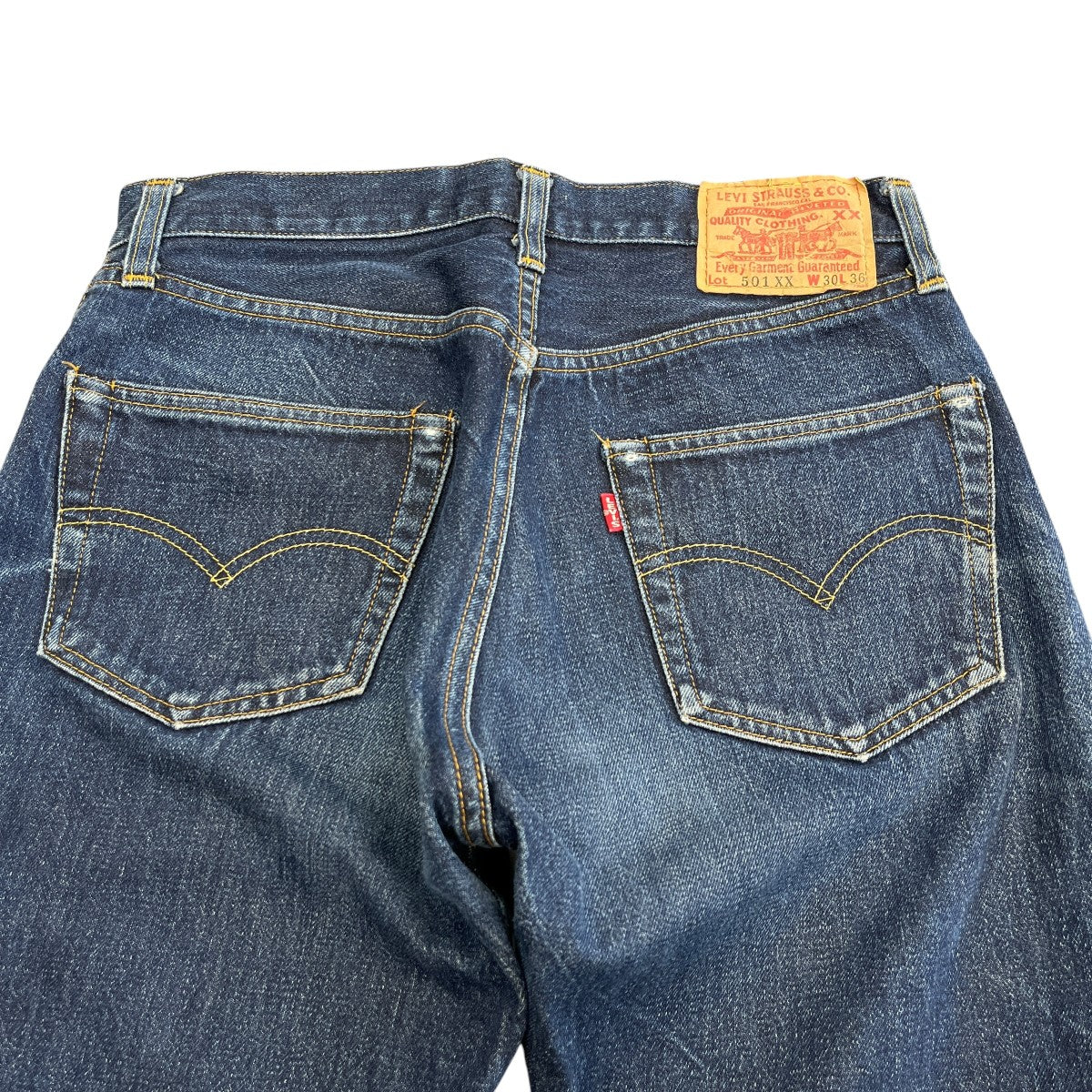 501XX ボタン裏555ストレートデニムパンツ