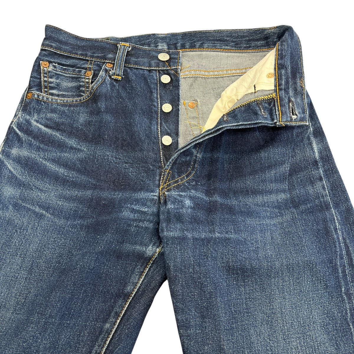 501XX ボタン裏555ストレートデニムパンツ