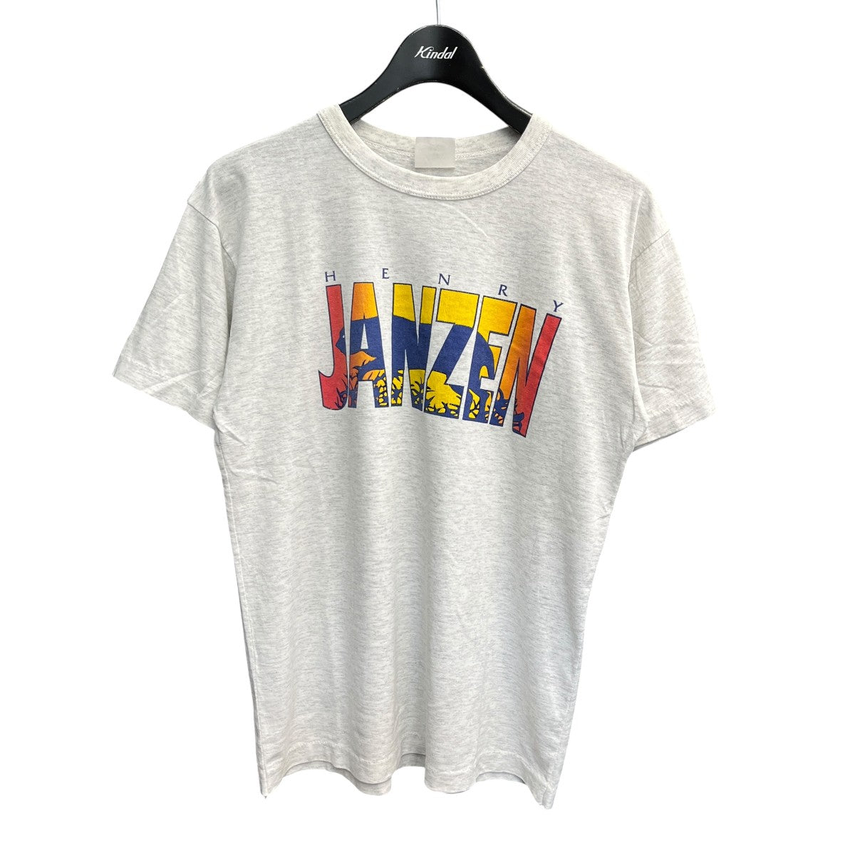 HENRY JENZENプリント半袖Tシャツ