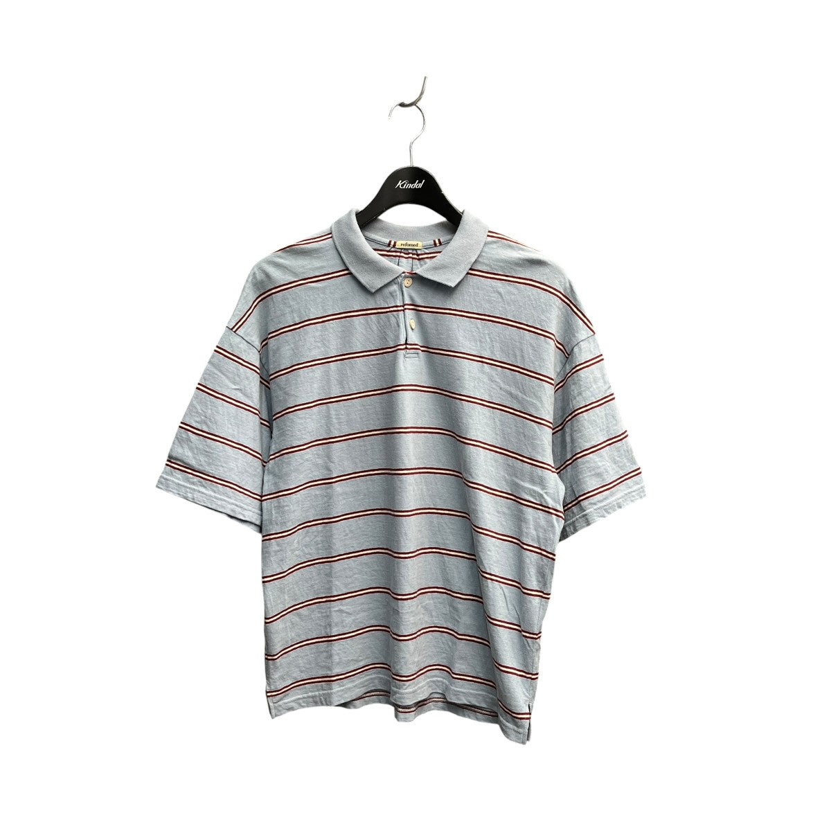 26SSOLD MAN POLO ”BORDER”ポロシャツRECU-064