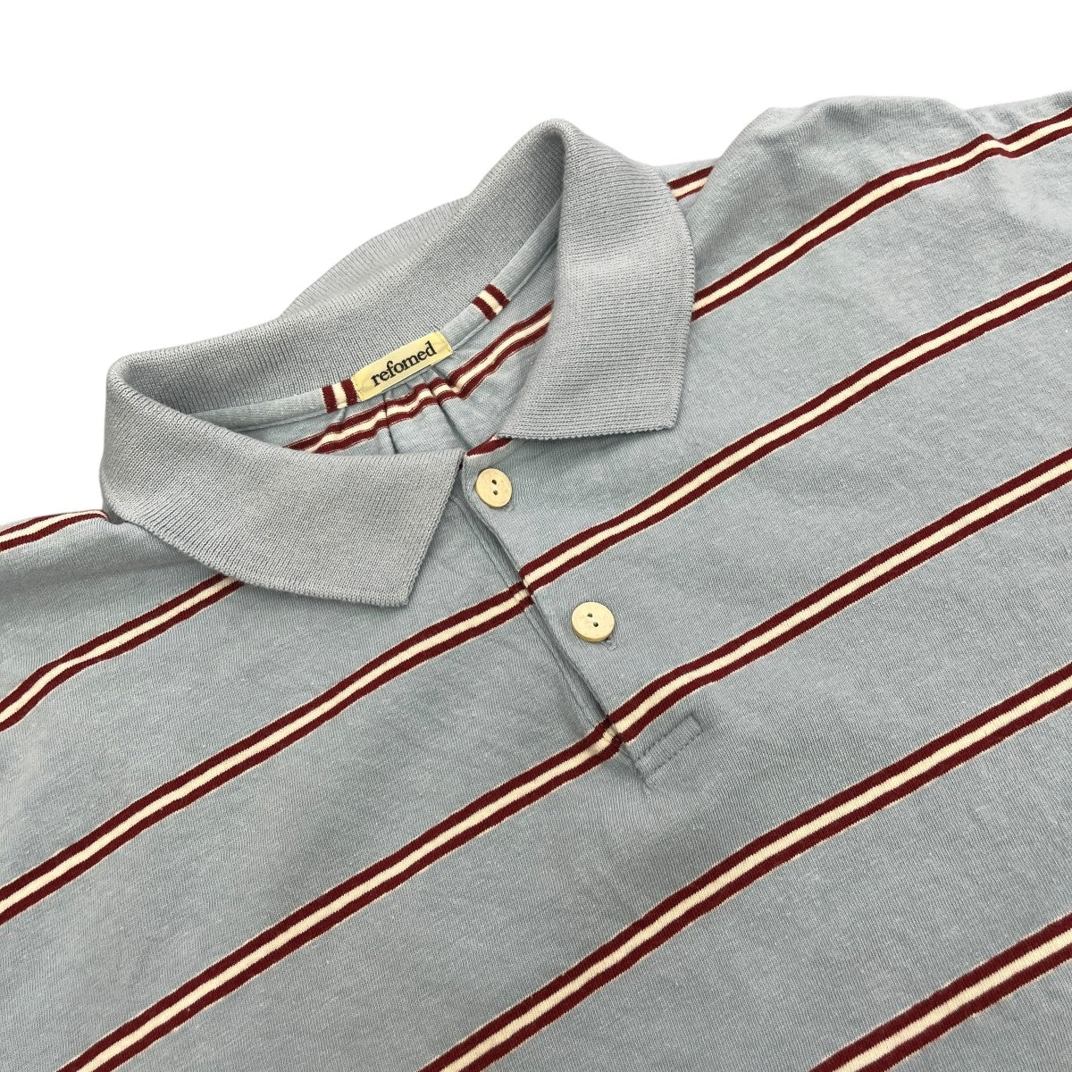 26SSOLD MAN POLO ”BORDER”ポロシャツRECU-064