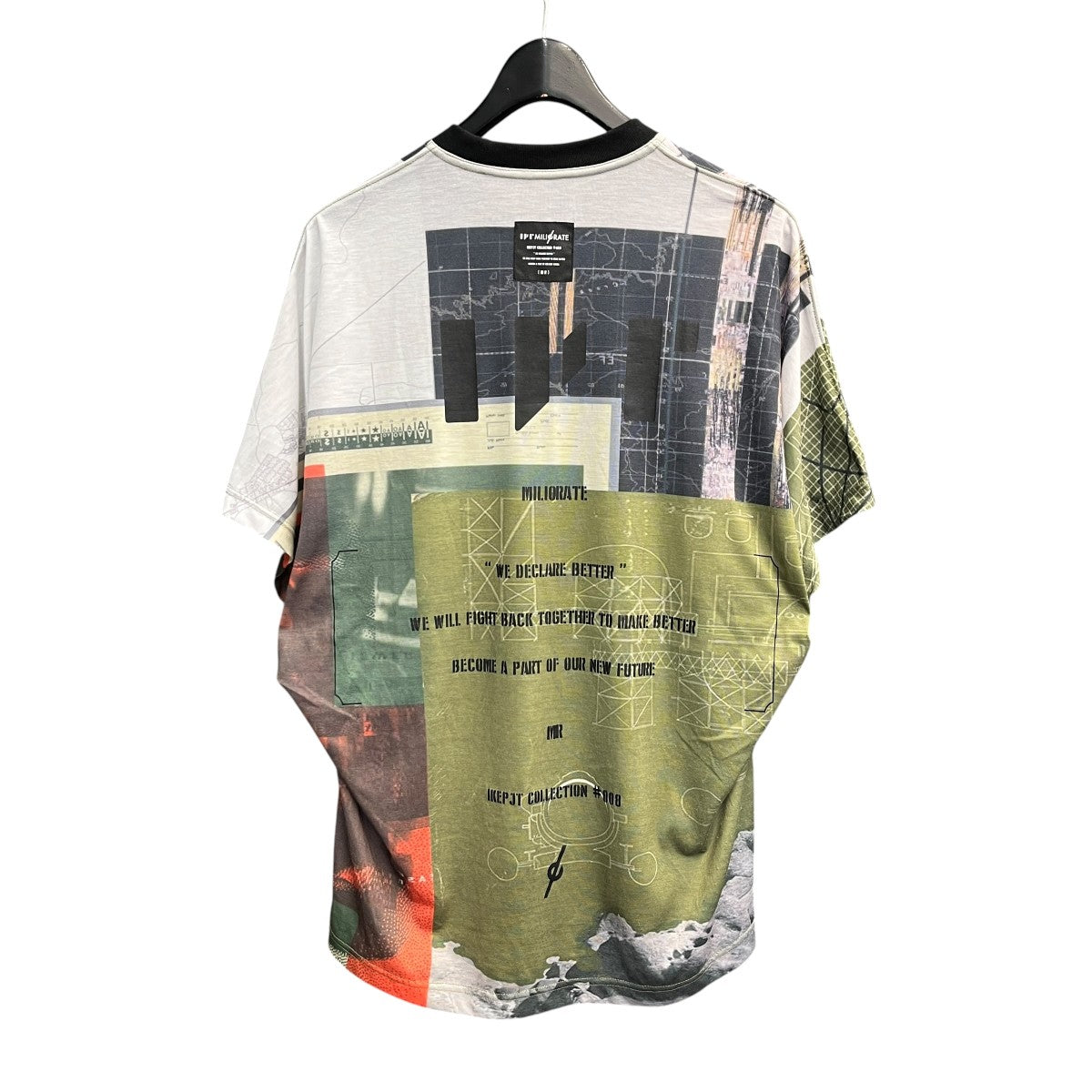 GRAPHIC KITE T-SHIRTプリント半袖Tシャツ008-CU02 Ver.2