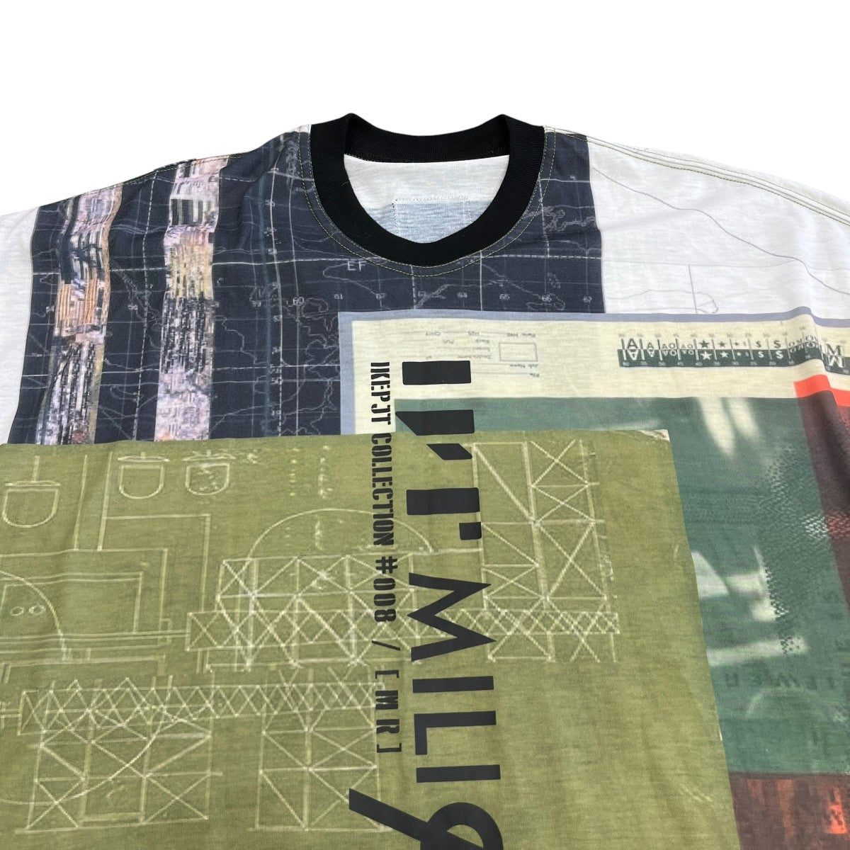GRAPHIC KITE T-SHIRTプリント半袖Tシャツ008-CU02 Ver.2