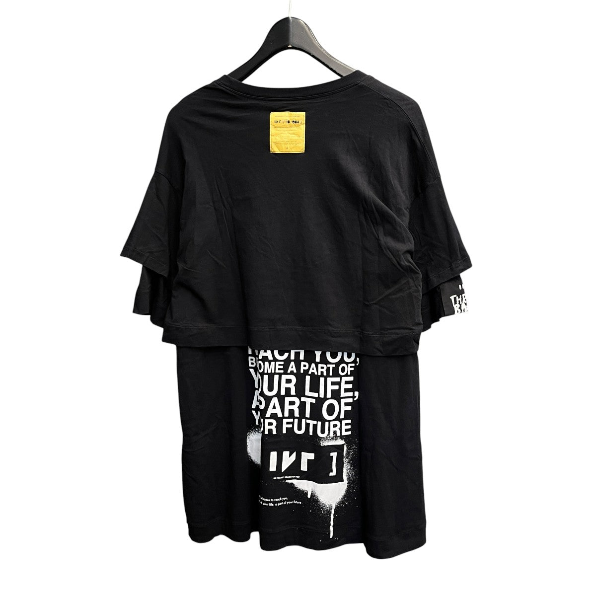 LAYERED T-SHIRT半袖レイヤードカットソー007-CU02