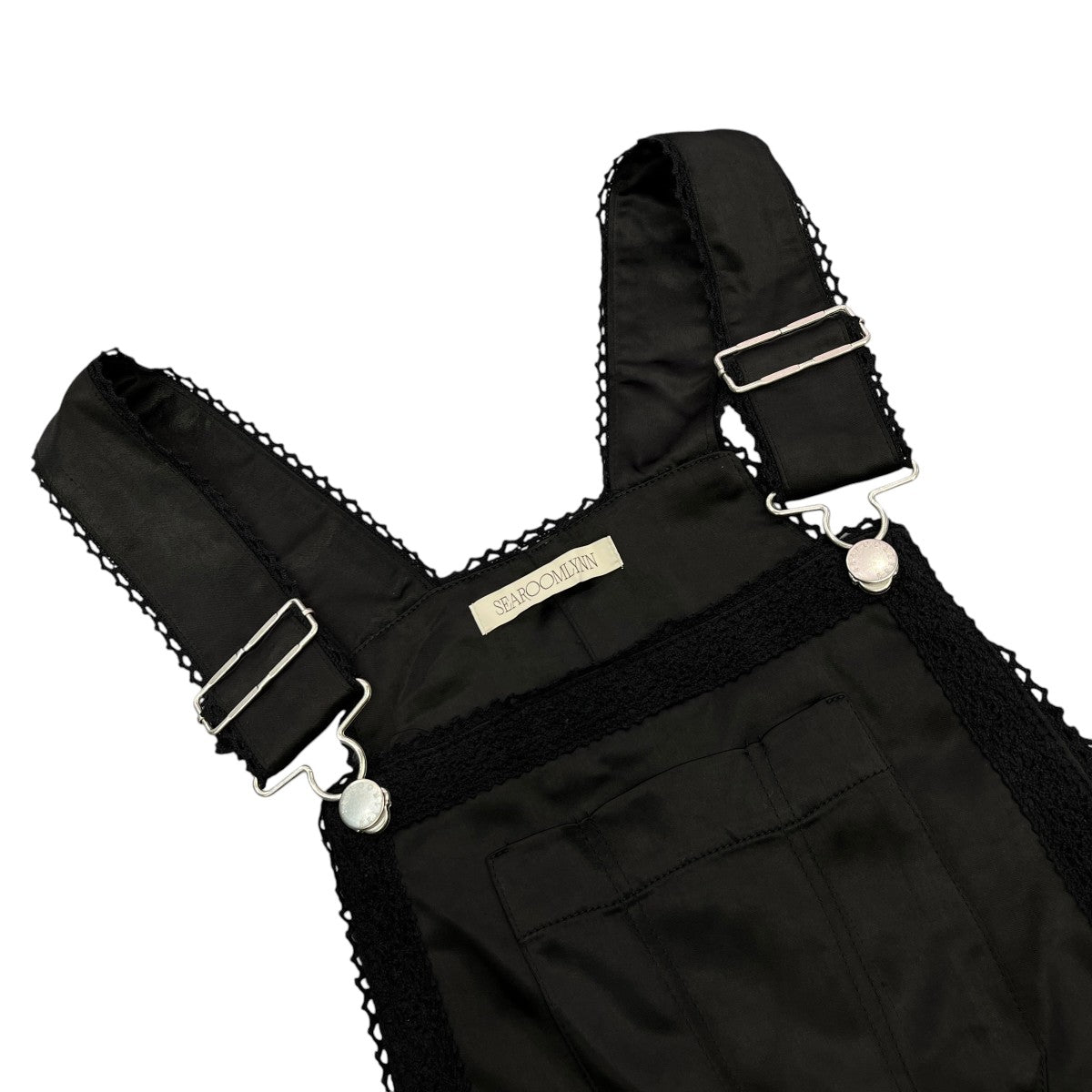 Barrel Leg Satin Overallsオーバーオール121635949