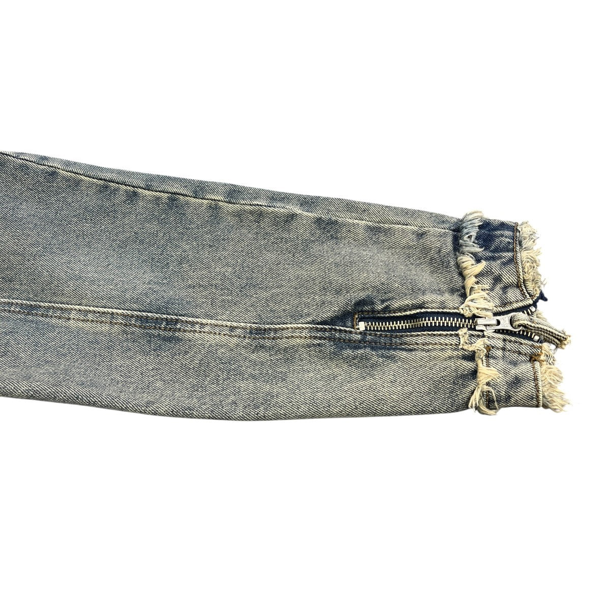 Cut Off Non-Collar Denim Jacketデニムジャケット