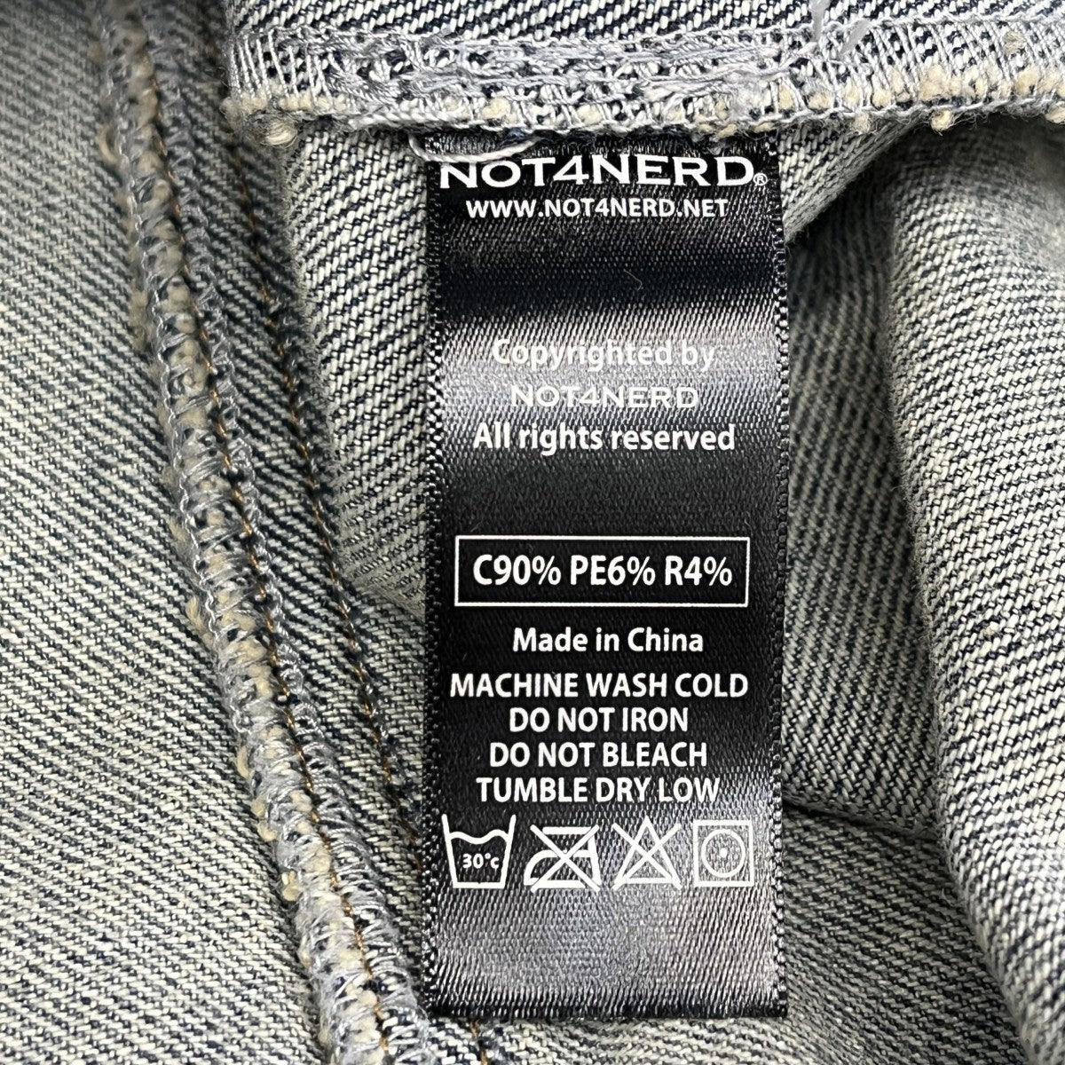 Cut Off Non-Collar Denim Jacketデニムジャケット