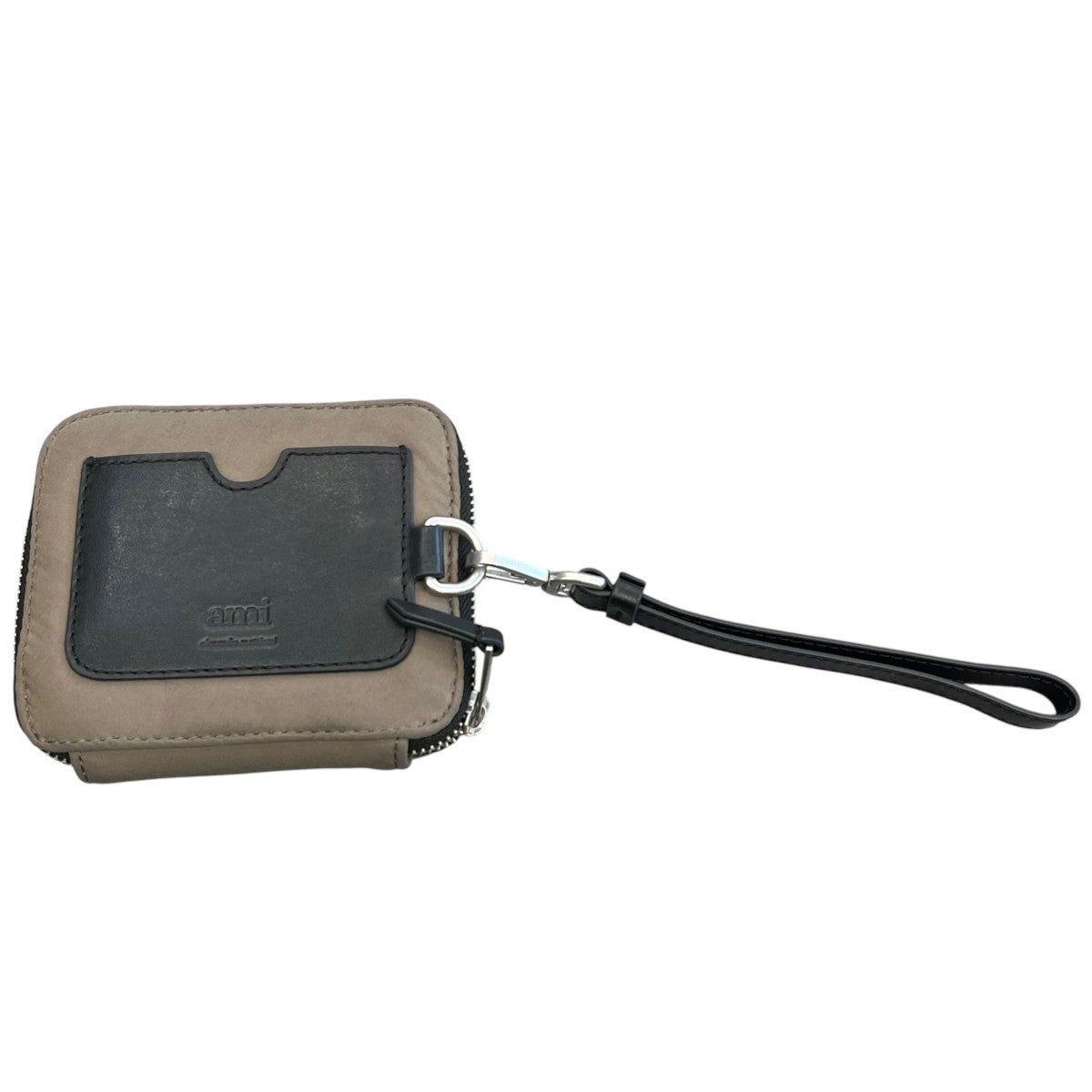 ストラップ付き ジップウォレット二つ折りラウンドジップ財布USL204.AW0021