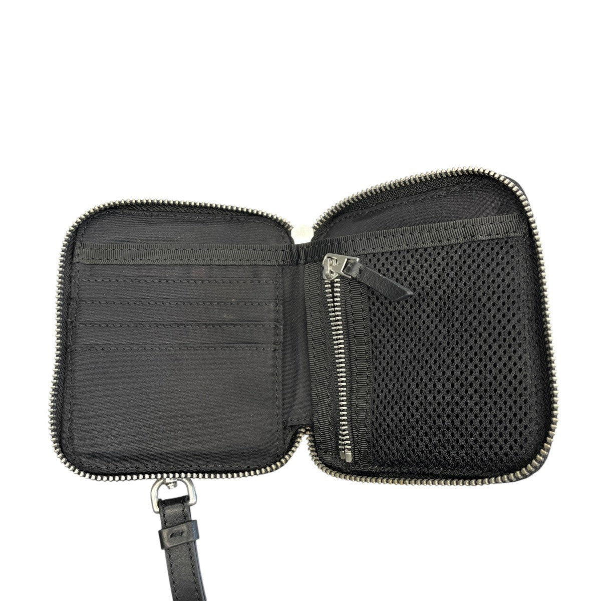 ストラップ付き ジップウォレット二つ折りラウンドジップ財布USL204.AW0021