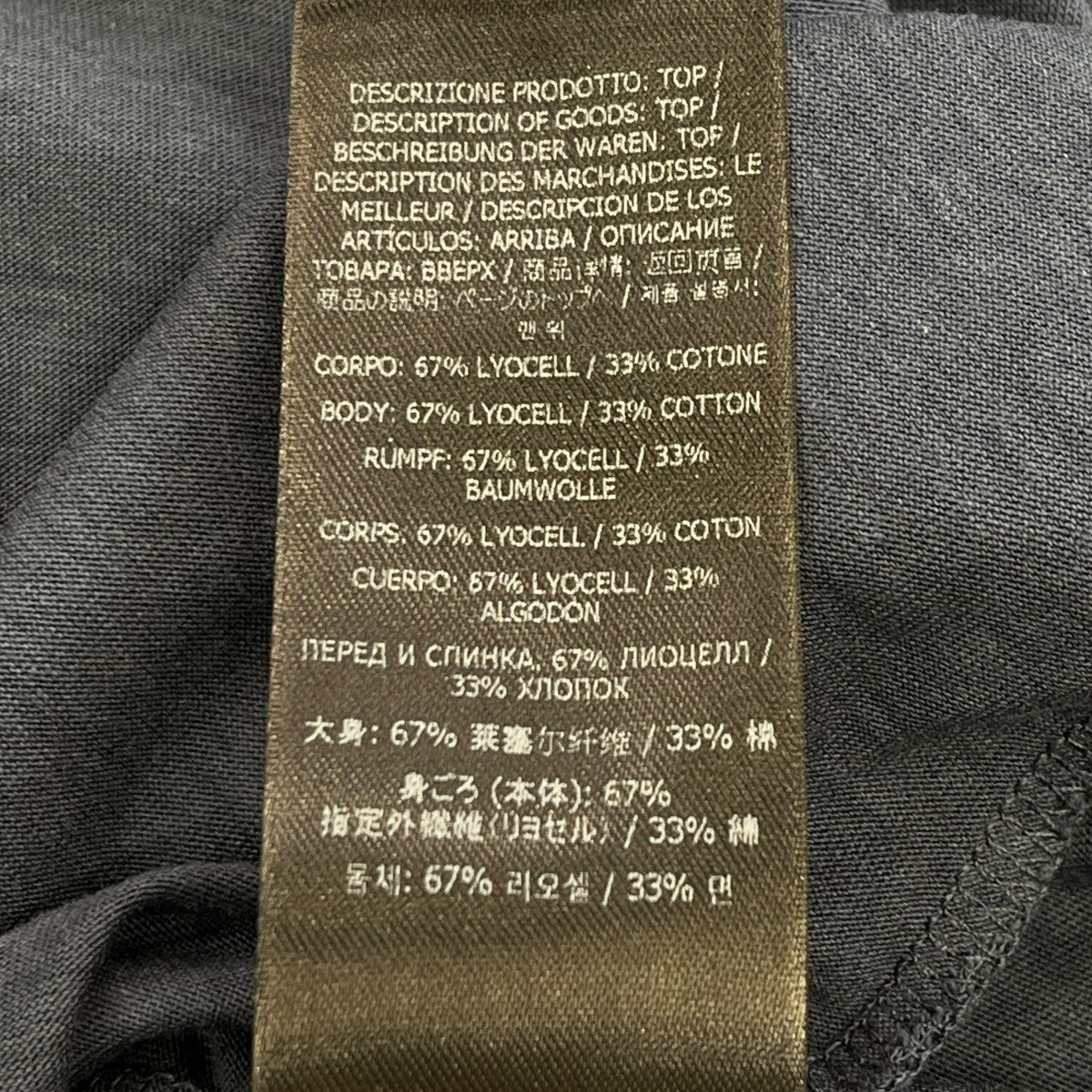 リヨセル混 LYOCELL COTTON CREW Tee半袖カットソーJCS004 JMT002S23