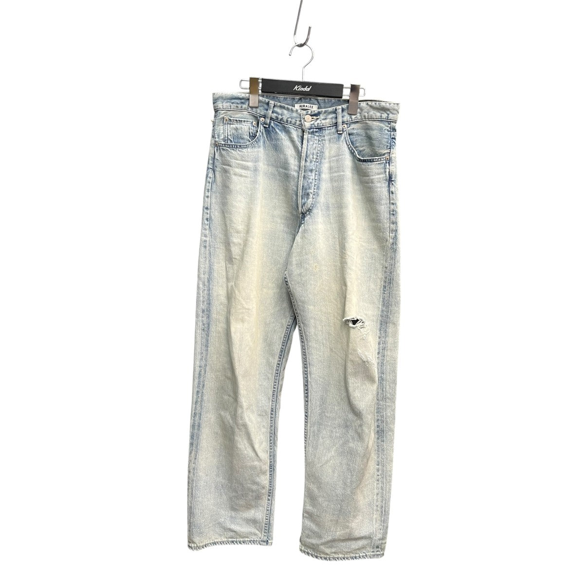 26SSFADED SELVEDGE LIGHT DENIM WIDE PANTSデニムパンツA26SP03DE
