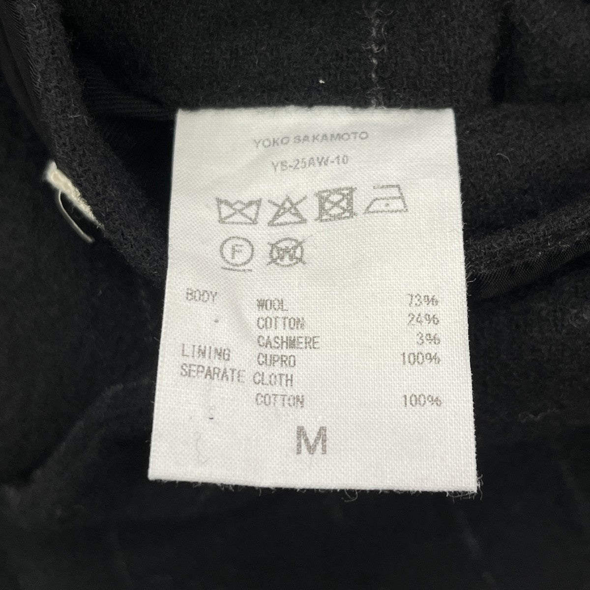 25AWOVERSIZED JACKETストライプテーラードジャケットYS-25AW-10