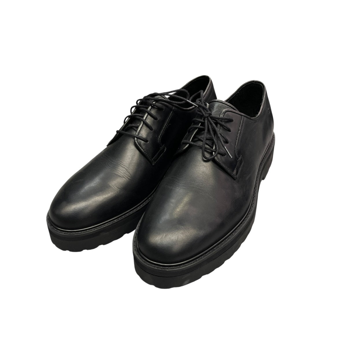 Saturdays NYC ALI BLACK SHOEプレーントゥシューズBBA-64800-C 古着・中古-1枚目のアイテム画像
