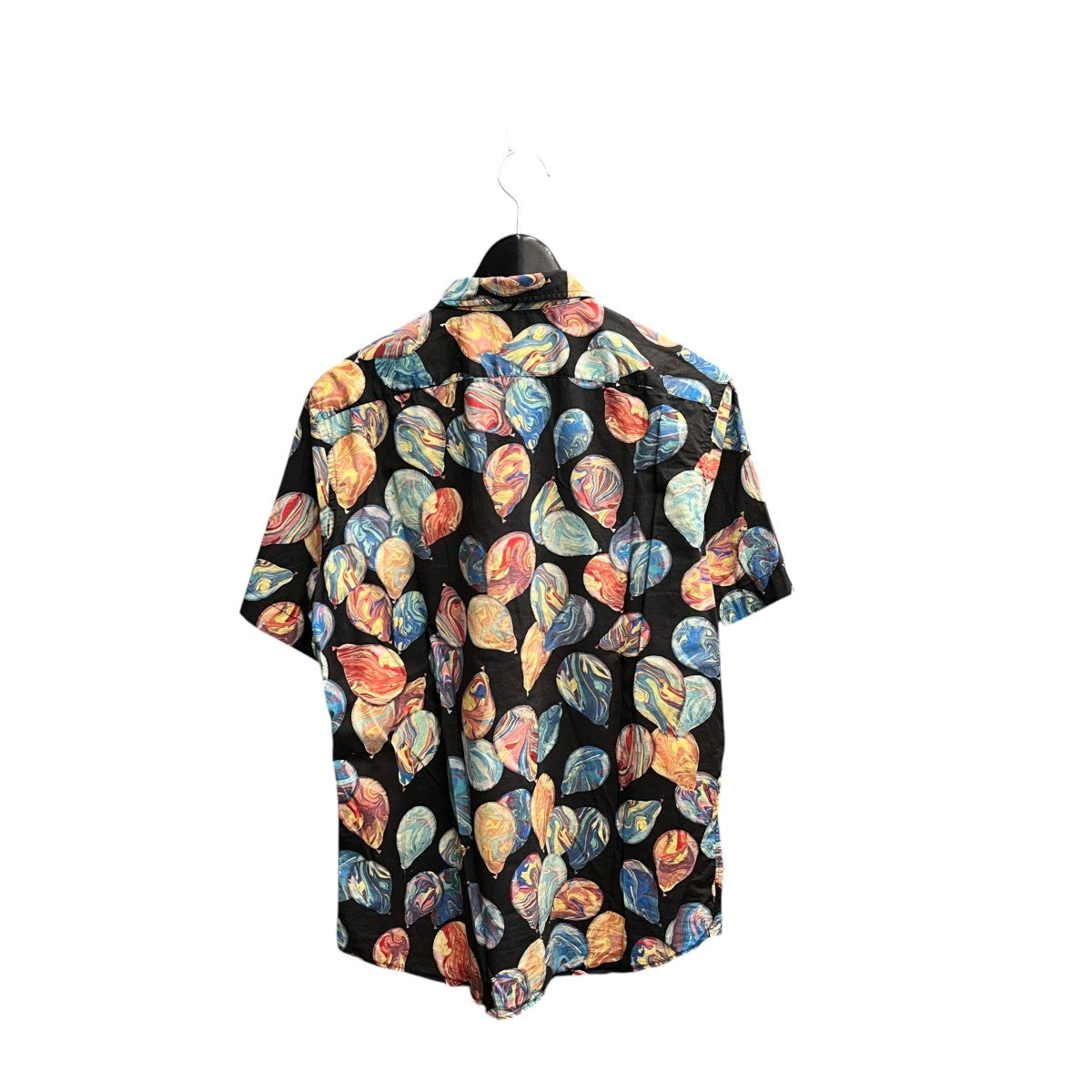 フォトグラフィックバルーン プリントシャツ半袖シャツ184393 897S