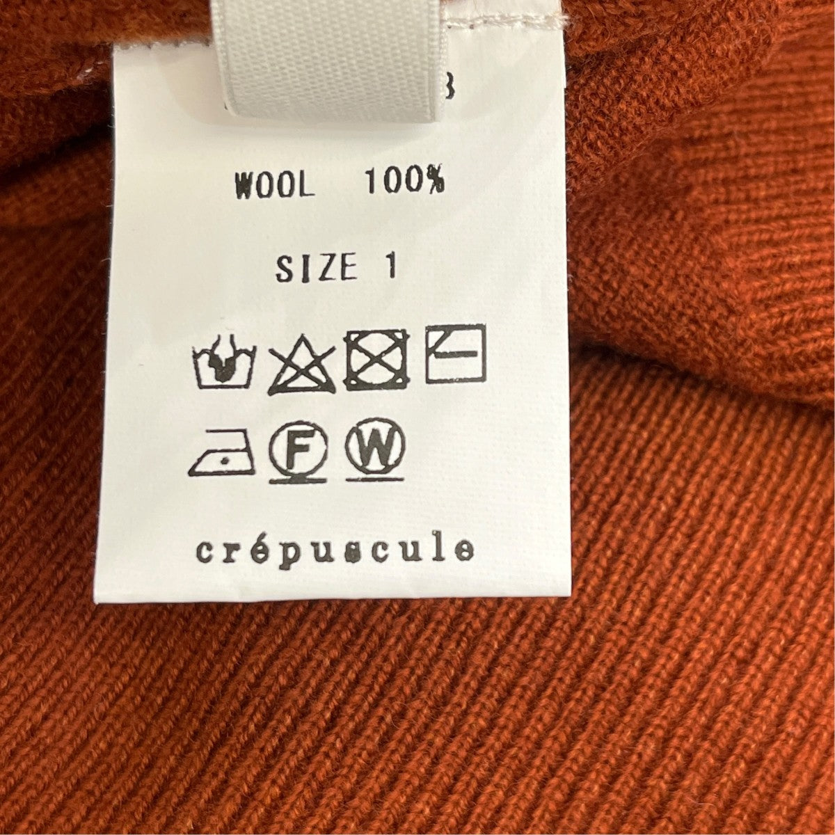 Moc Neck P O長袖ニット2403-008