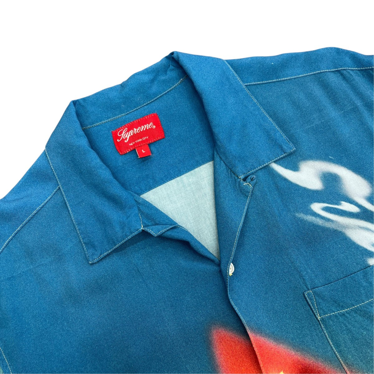 Blow Back Rayon S S Shirt半袖シャツ