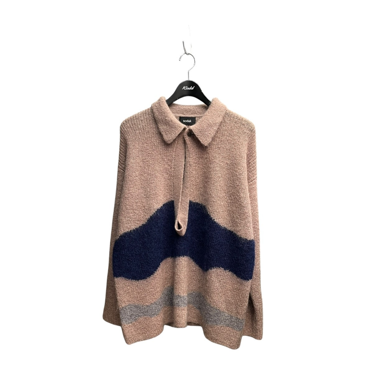 drawing knit長袖ニット0421030504