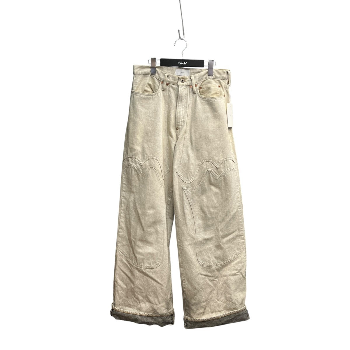 WESTERN DOUBLE KNEE PANTS WIDE CUTデニムパンツ2541000409