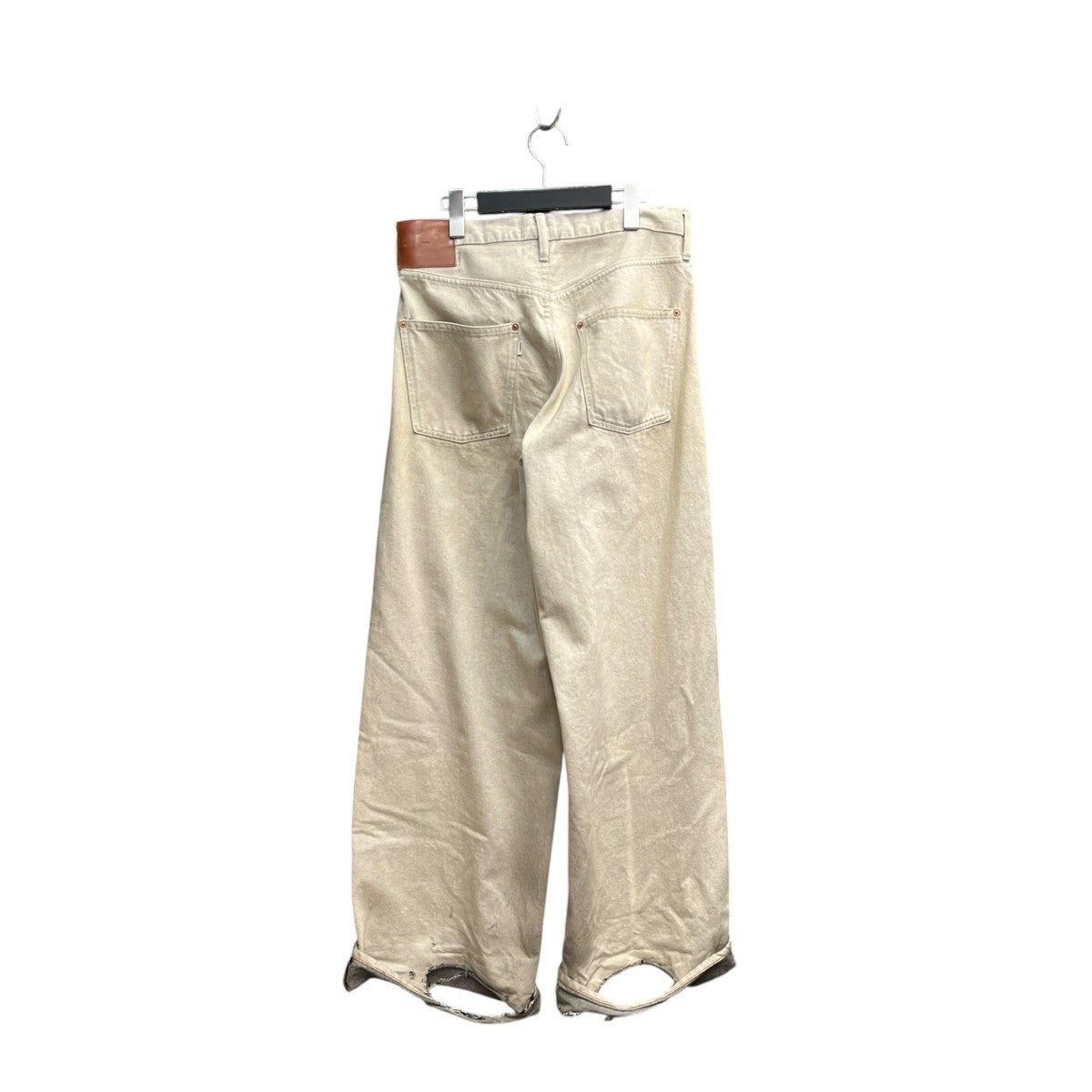 WESTERN DOUBLE KNEE PANTS WIDE CUTデニムパンツ2541000409