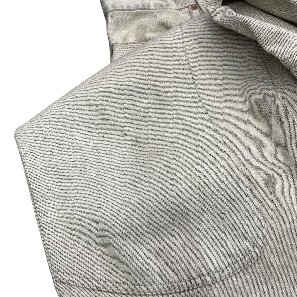 WESTERN DOUBLE KNEE PANTS WIDE CUTデニムパンツ2541000409