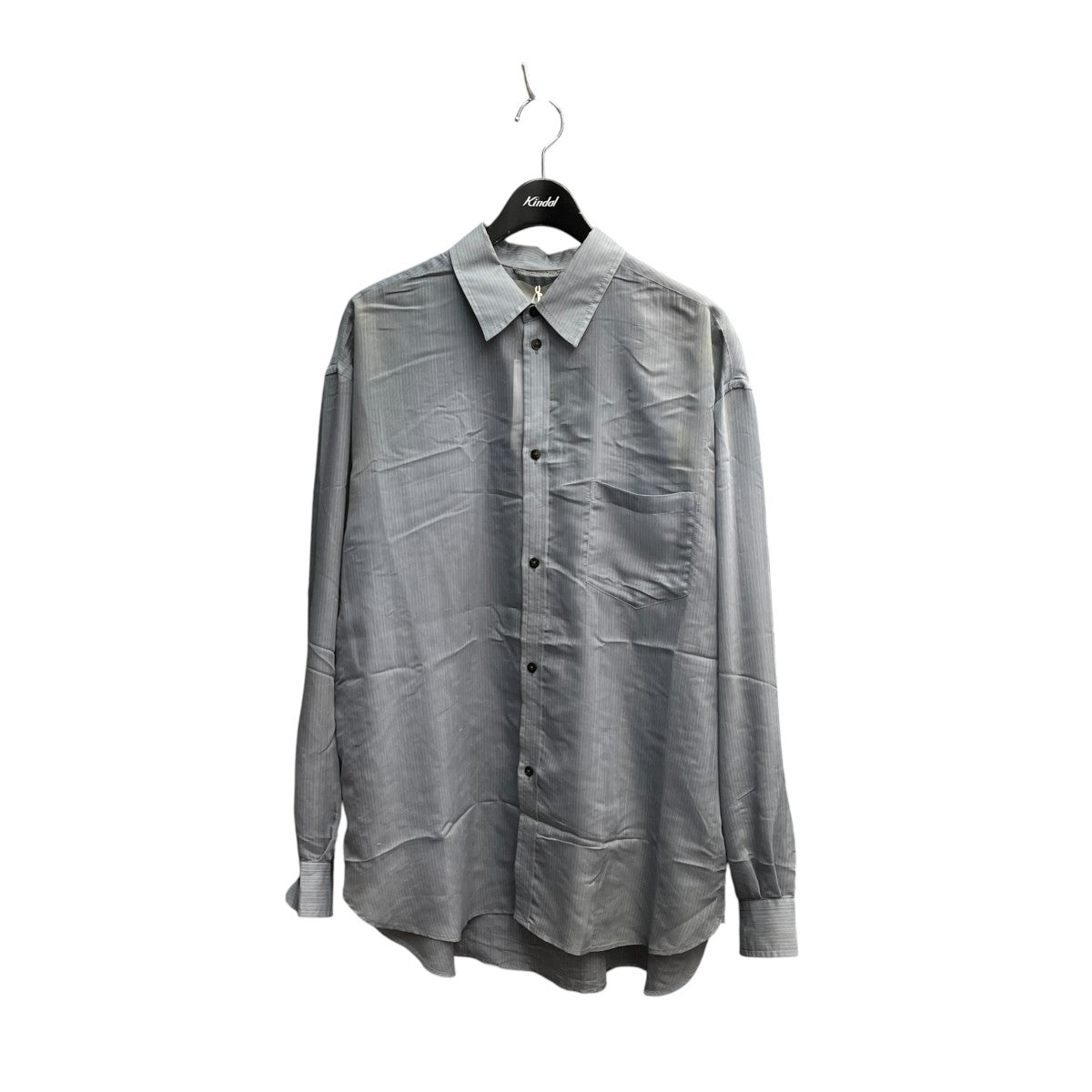 SHEER STRIPE SHIRTS LOOSE FITレギュラーカラーシャツ2541000507