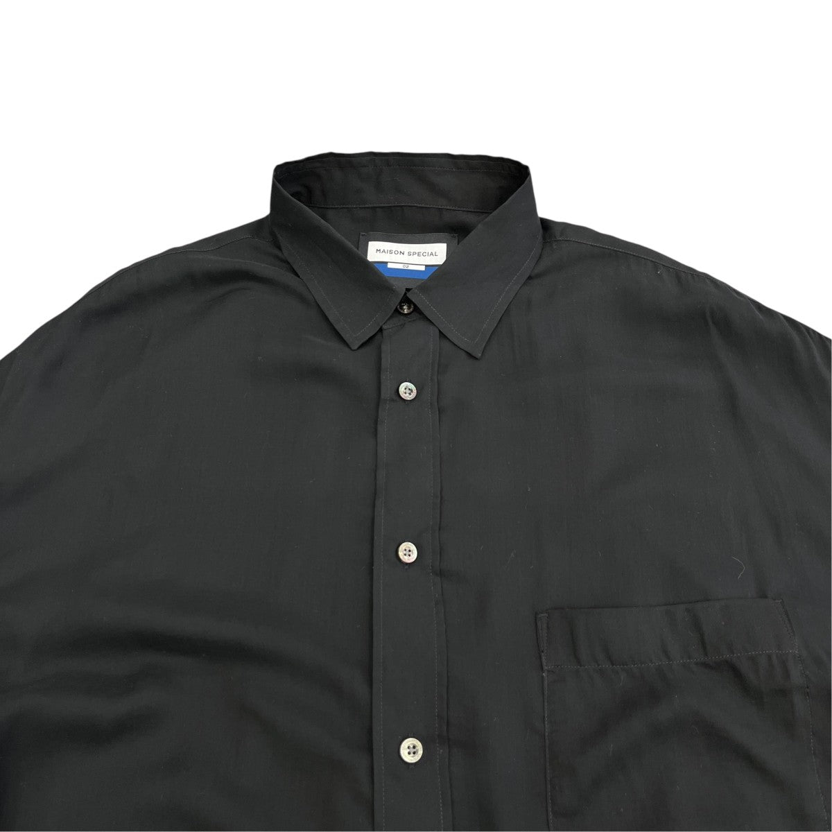 Prime-Over Cellrose Chiffon Regular Collar Shirt長袖シャツ11251311205