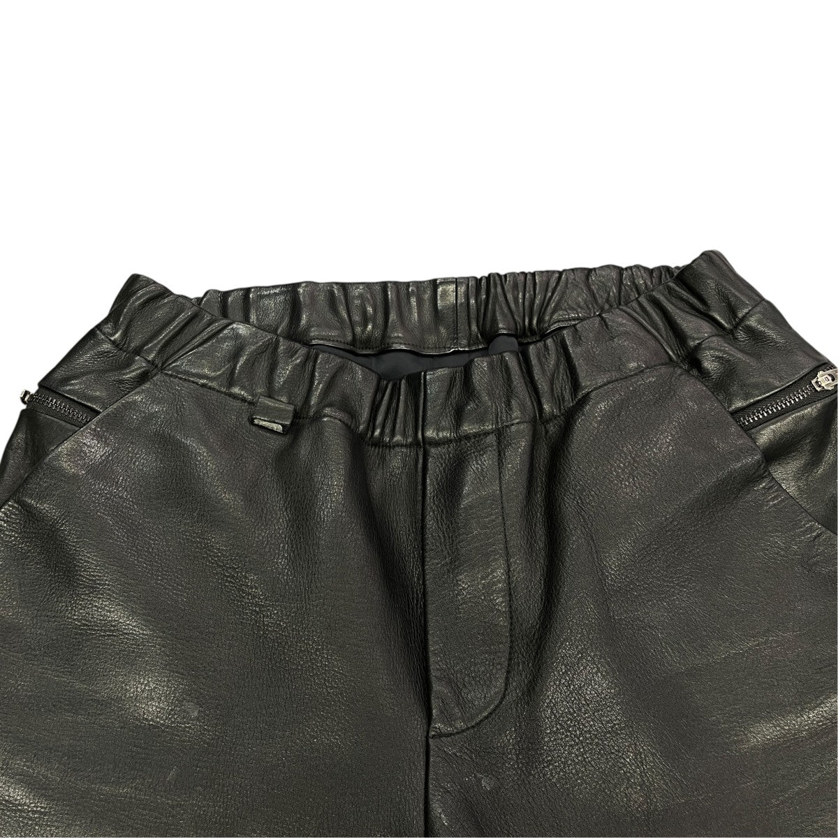 18AWLEATHER FLEA MARKET PANTSレザーパンツ18A45
