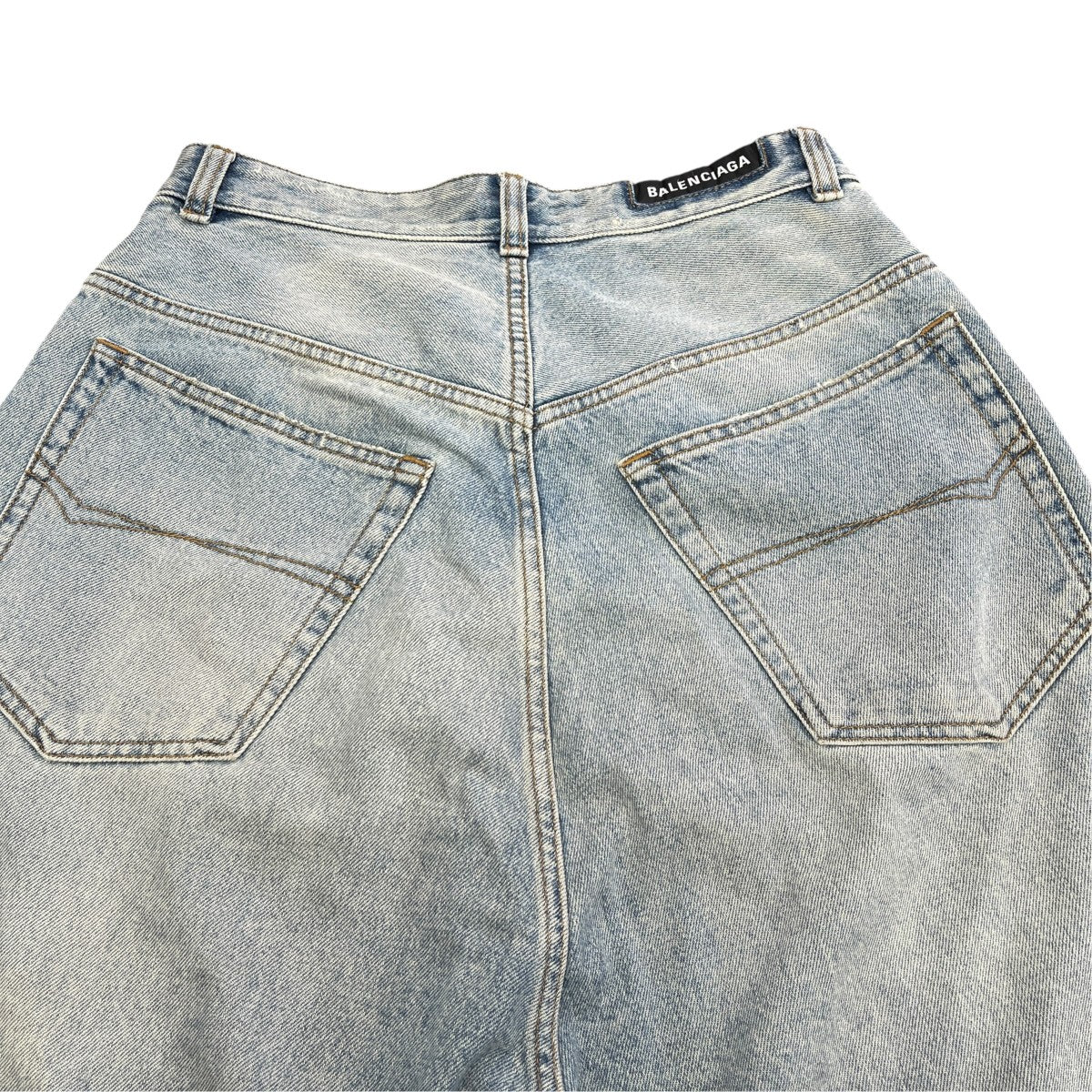 PULL-UP TROUSERSデニムパンツ704282