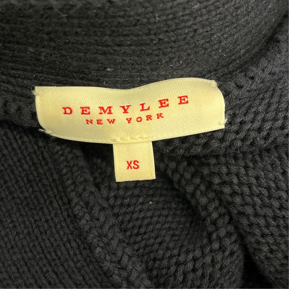 DEMYLEE Tora Cotton Short Cardiganカーディガン4010800052 古着・中古-7枚目のアイテム画像