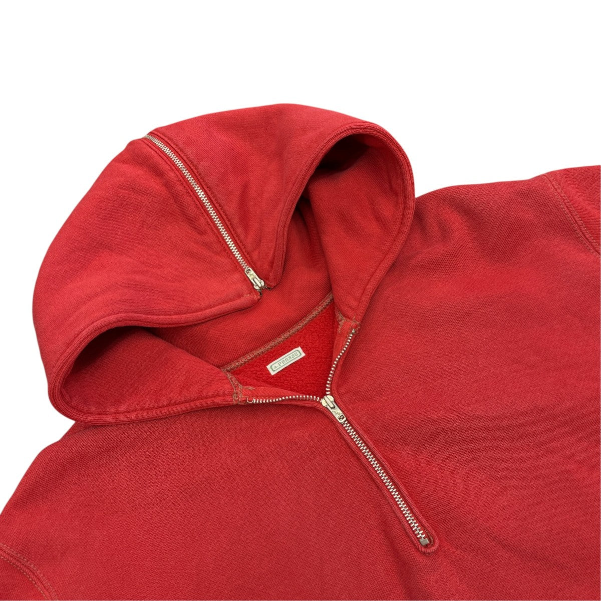 A．PRESSE 26SSVintage Sailor Hood Half Zip SweatshirtプルオーバーパーカーA26SAP-05-13 古着・中古-3枚目のアイテム画像