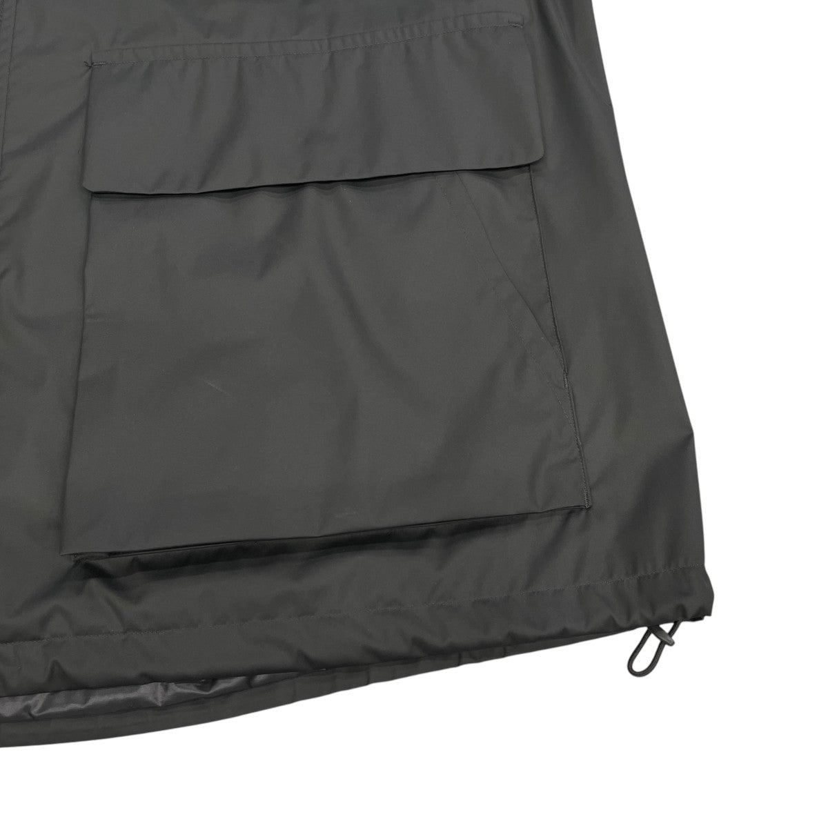 24SSHARD TWIST POLYESTER SATIN LAMINATE ZIP BLOUSONジャケットA24SB02SL