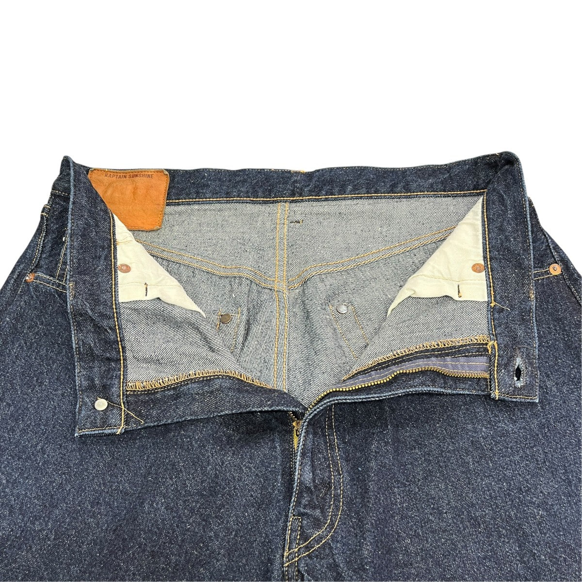 5P Zipper Front Denim PantsデニムパンツKSBS101DZ