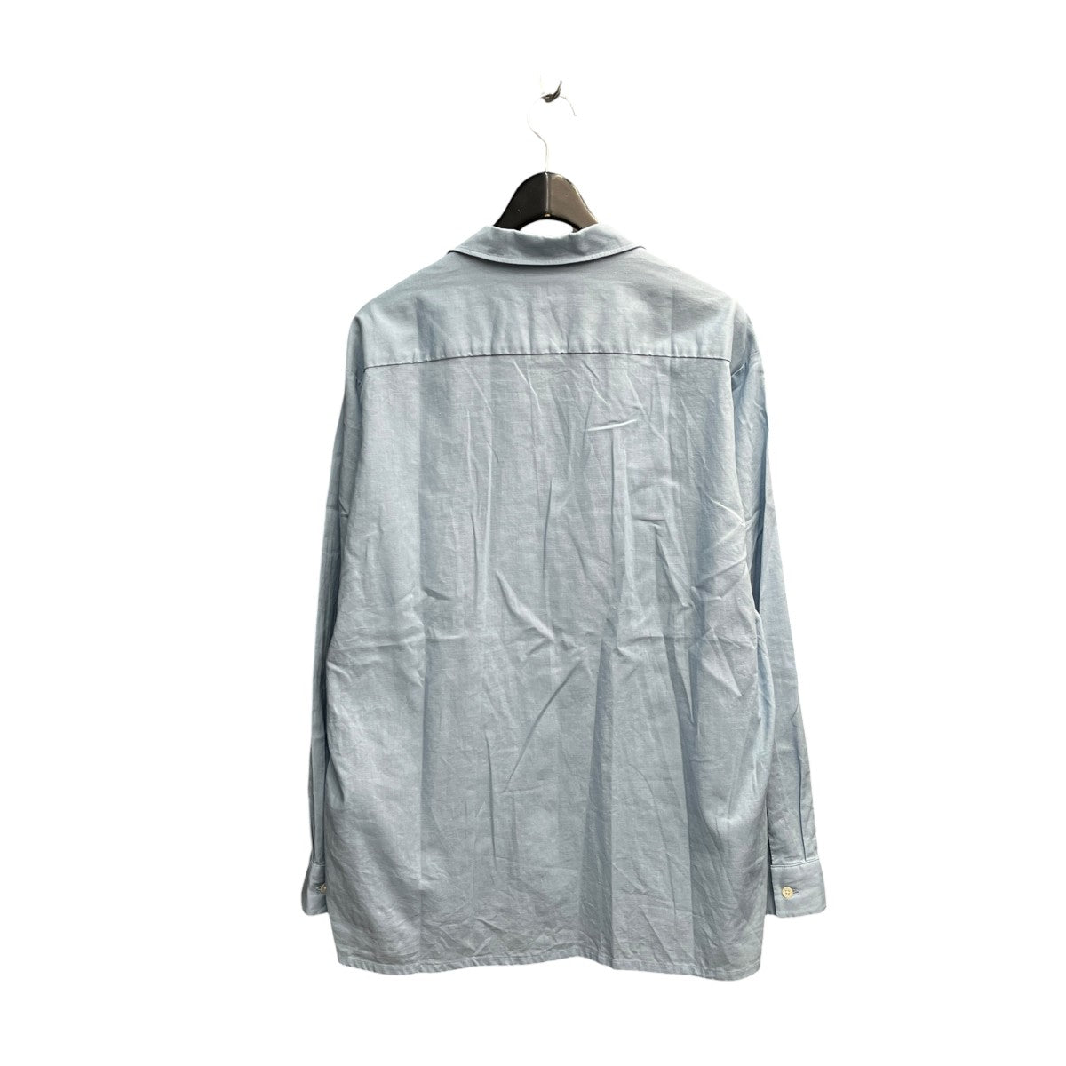 26SSCOTTON LINEN OPEN COLLAR SHIRT長袖シャツ015FD261018